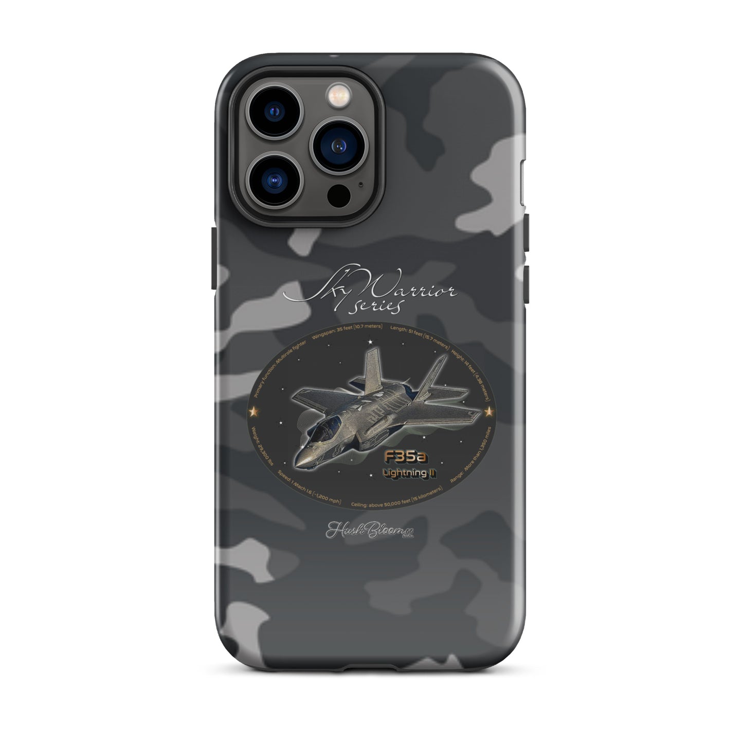 Glossy - F35A Lightning Tough Case for iPhone