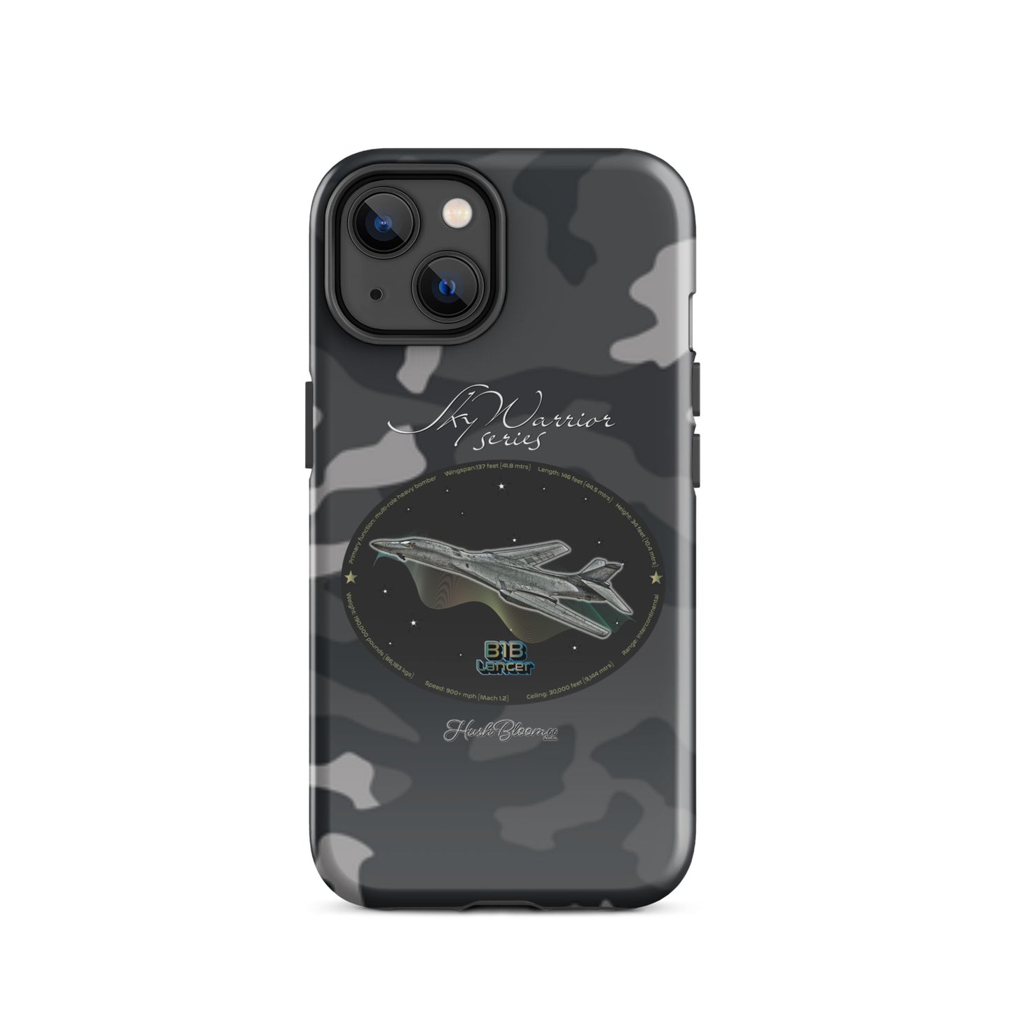 Glossy - B1B Lancer Tough Case for iPhone