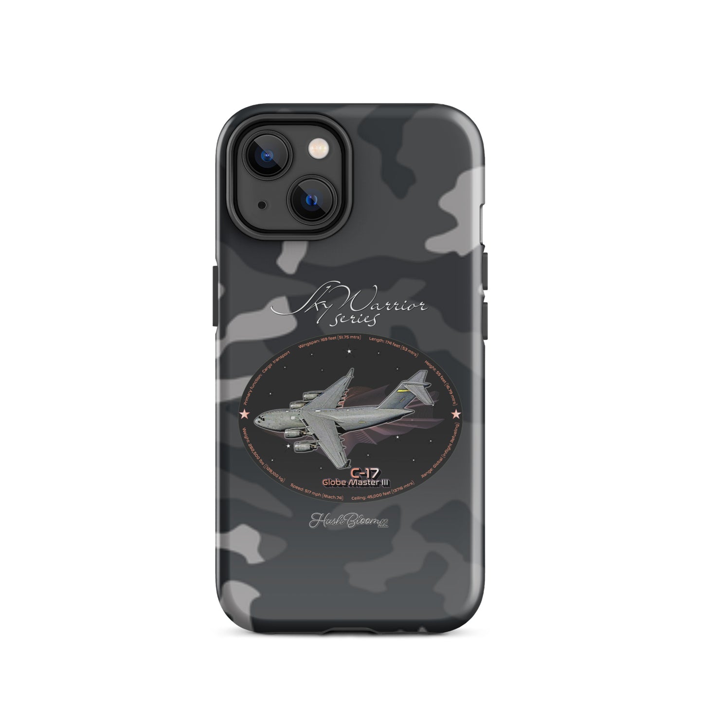 Glossy - C17 Globe Master III Tough Case for iPhone