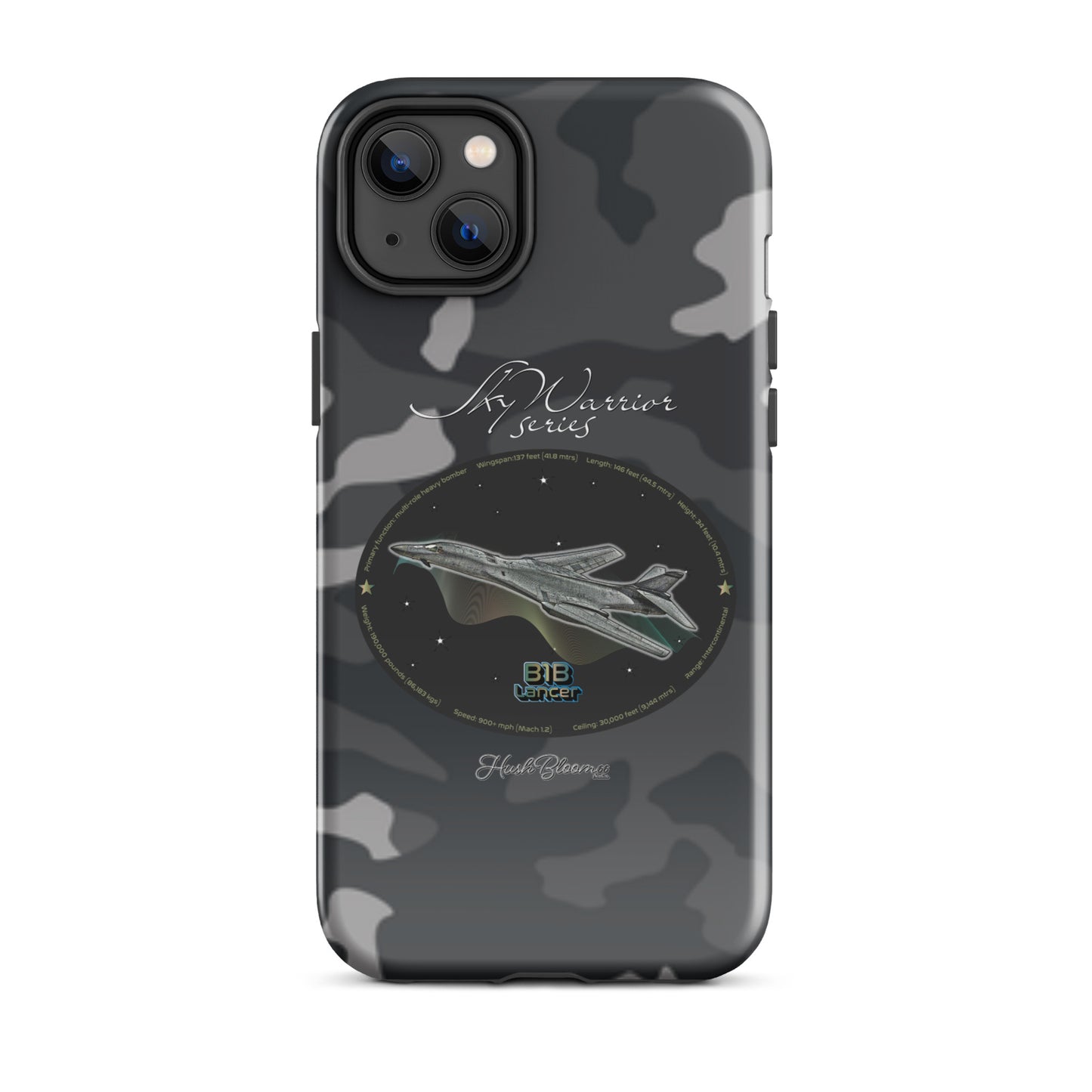 Glossy - B1B Lancer Tough Case for iPhone