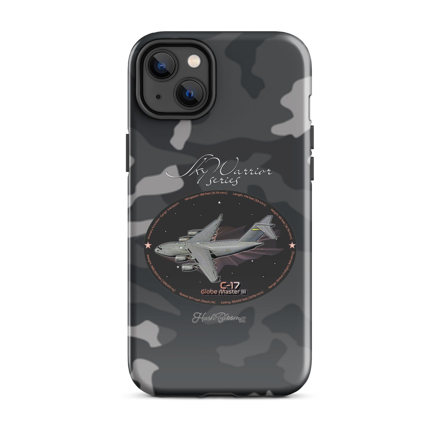 Glossy - C17 Globe Master III Tough Case for iPhone