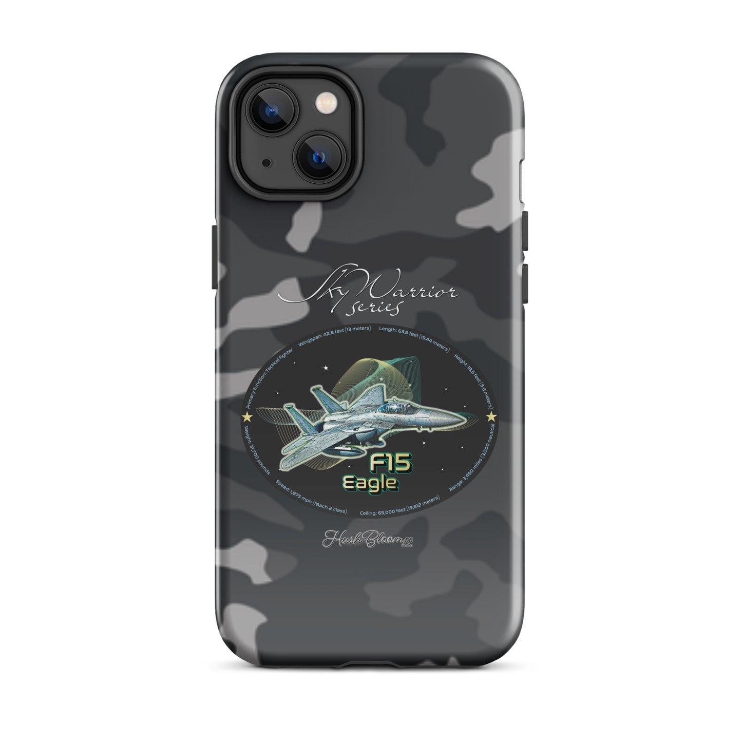 Glossy - F15 Eagle Tough Case for iPhone
