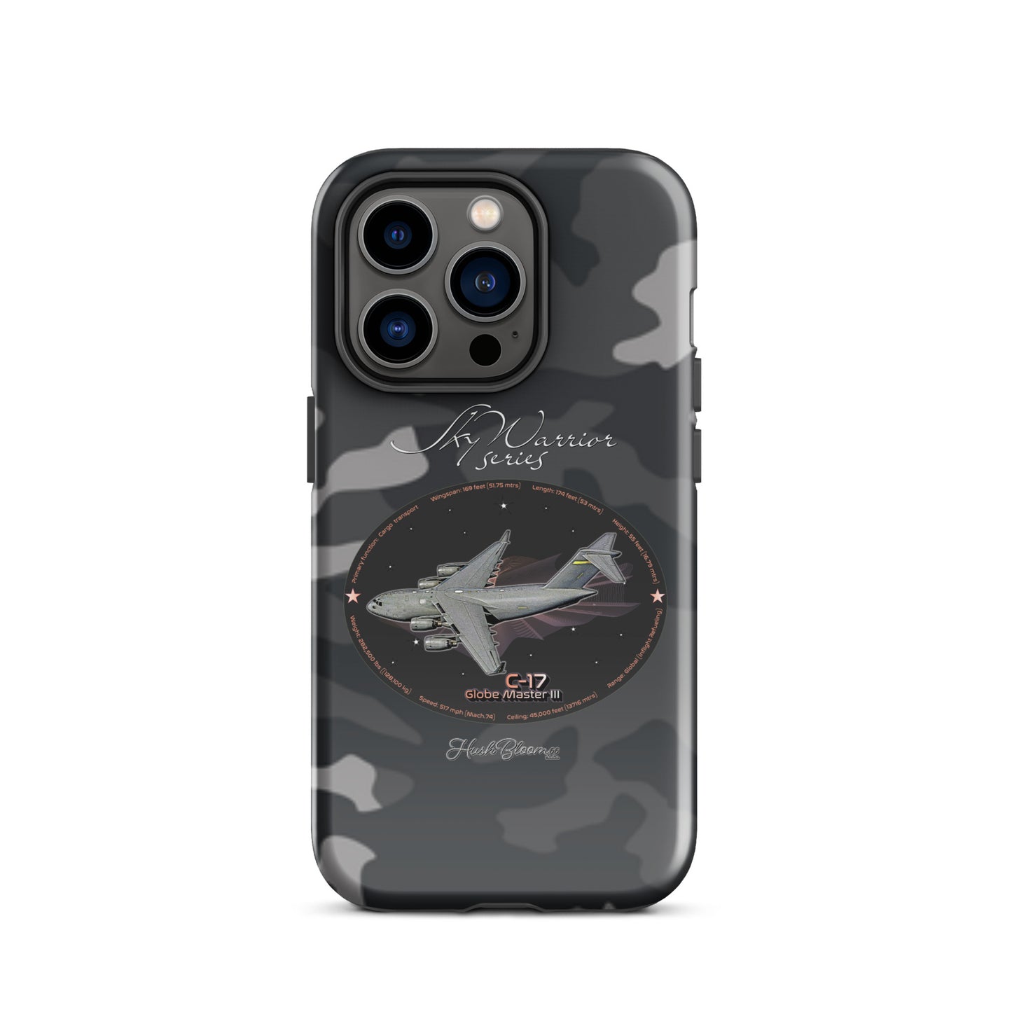 Glossy - C17 Globe Master III Tough Case for iPhone