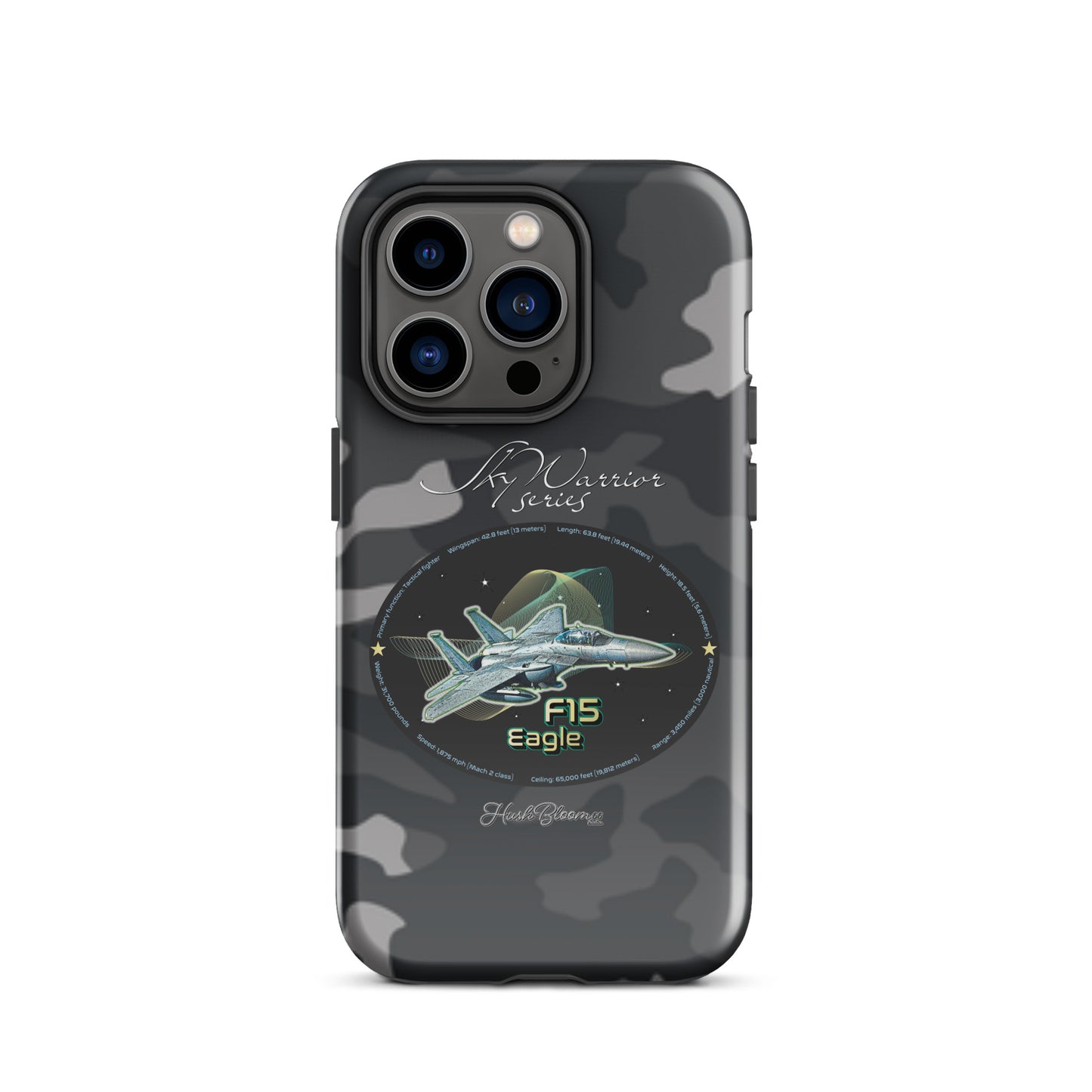 Glossy - F15 Eagle Tough Case for iPhone