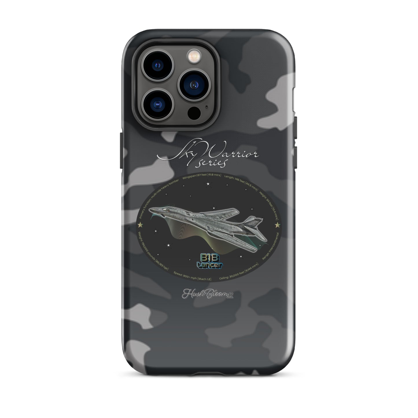 Glossy - B1B Lancer Tough Case for iPhone