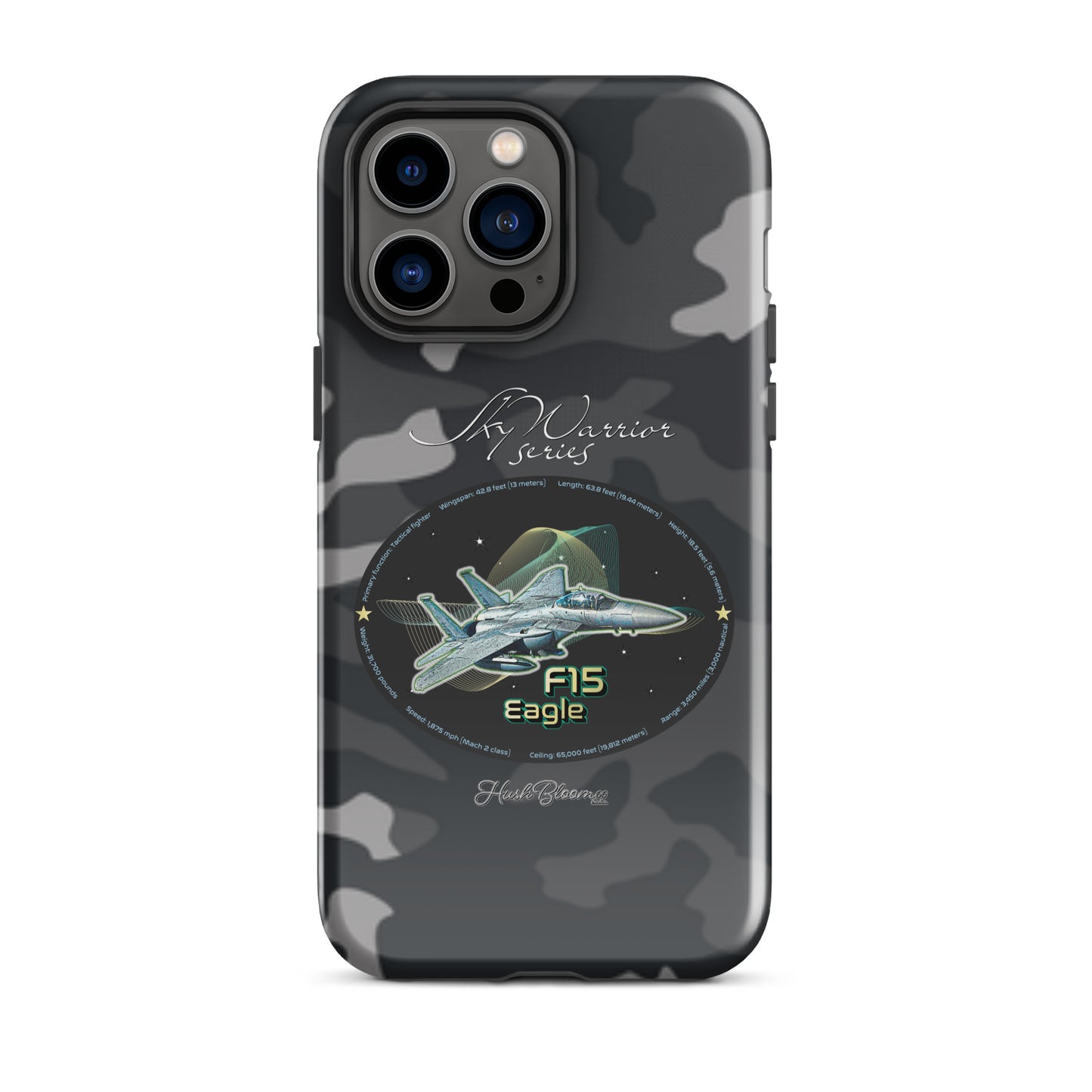 Glossy - F15 Eagle Tough Case for iPhone