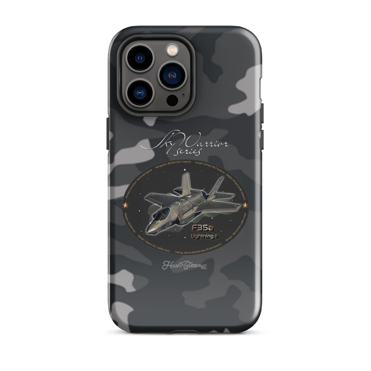 Glossy - F35A Lightning Tough Case for iPhone