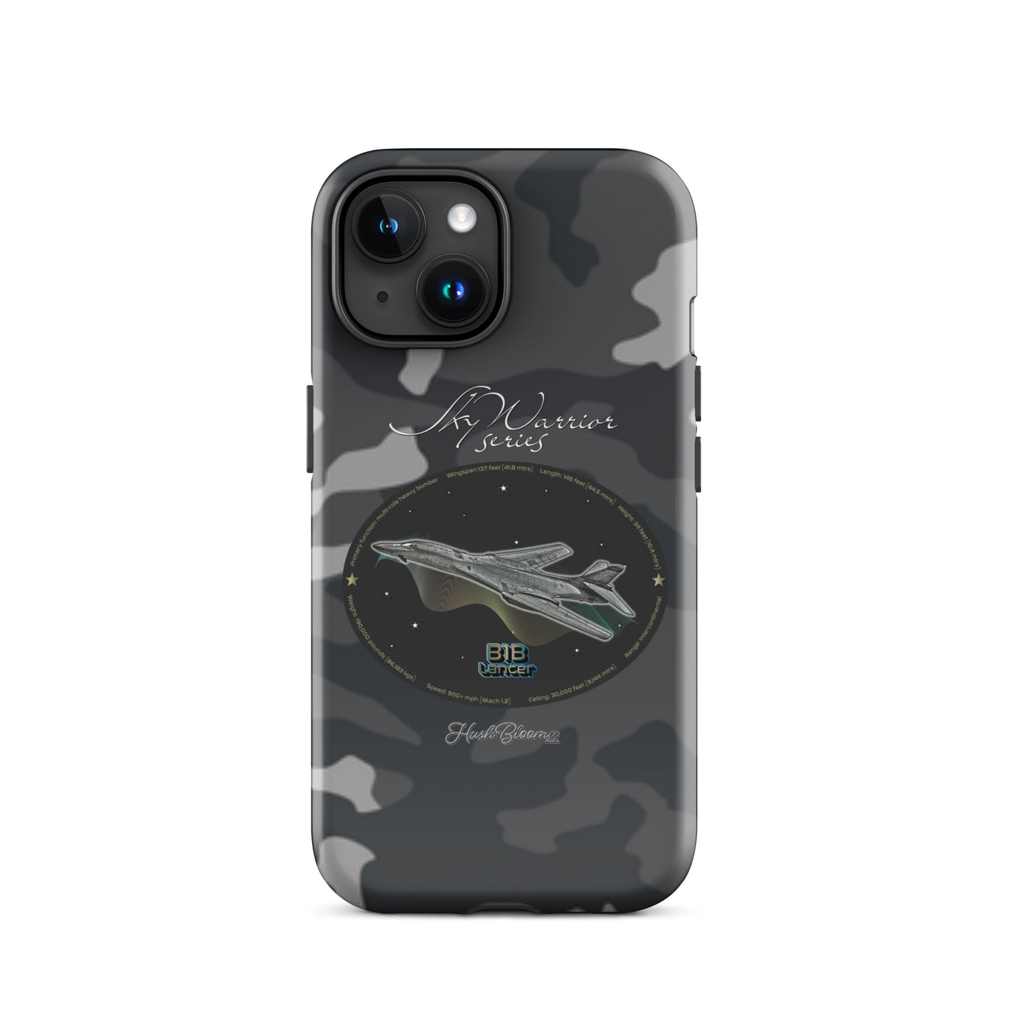 Glossy - B1B Lancer Tough Case for iPhone