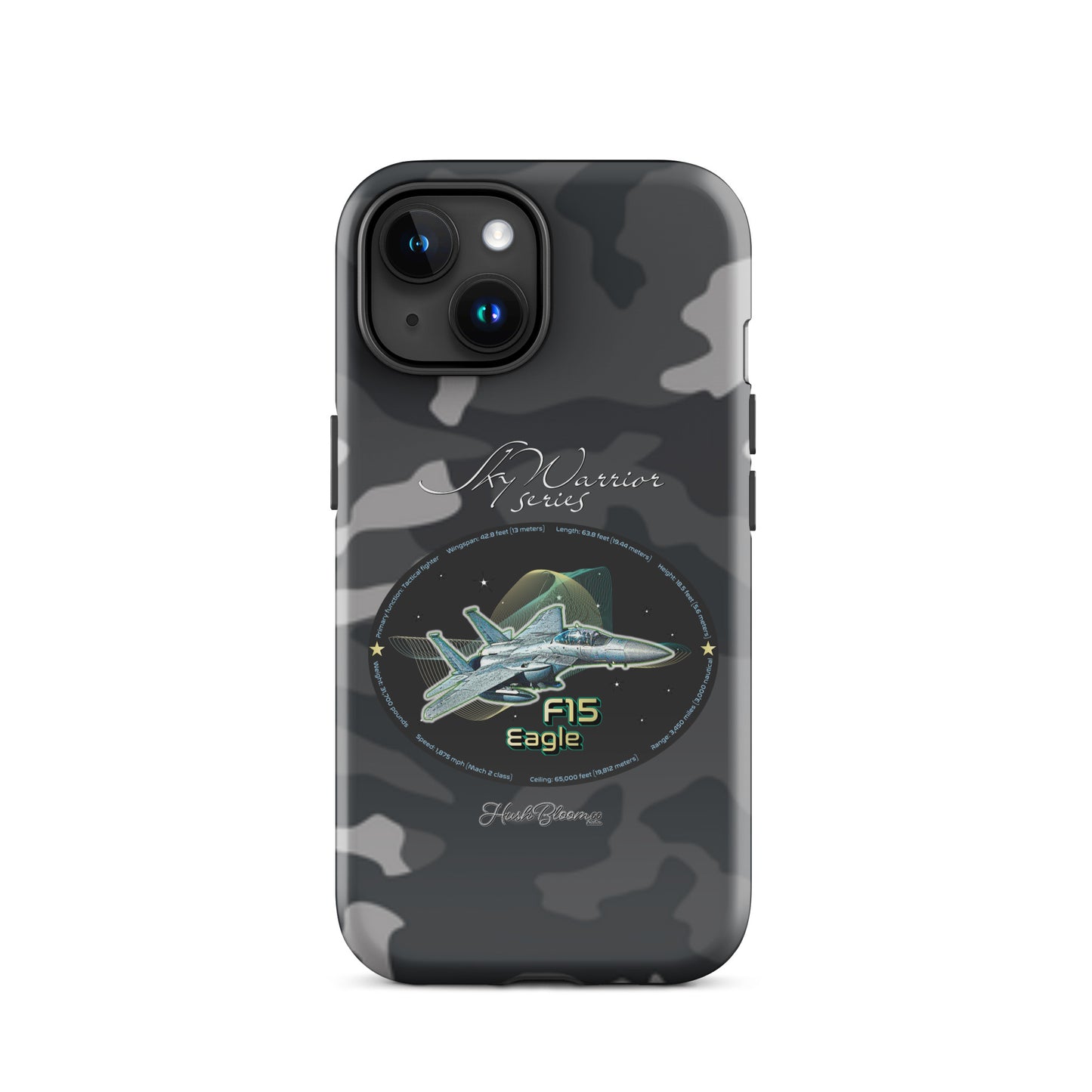 Glossy - F15 Eagle Tough Case for iPhone