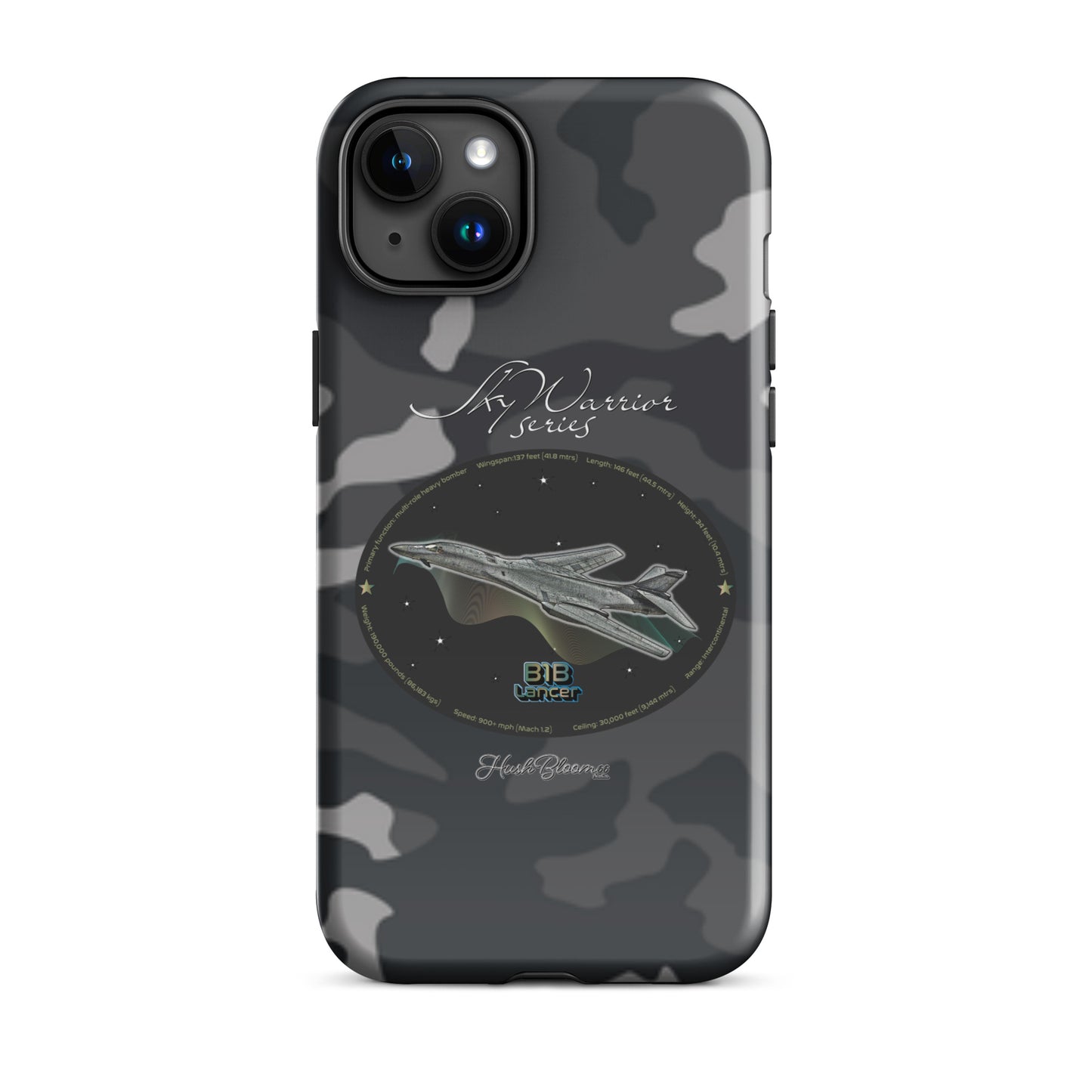 Glossy - B1B Lancer Tough Case for iPhone