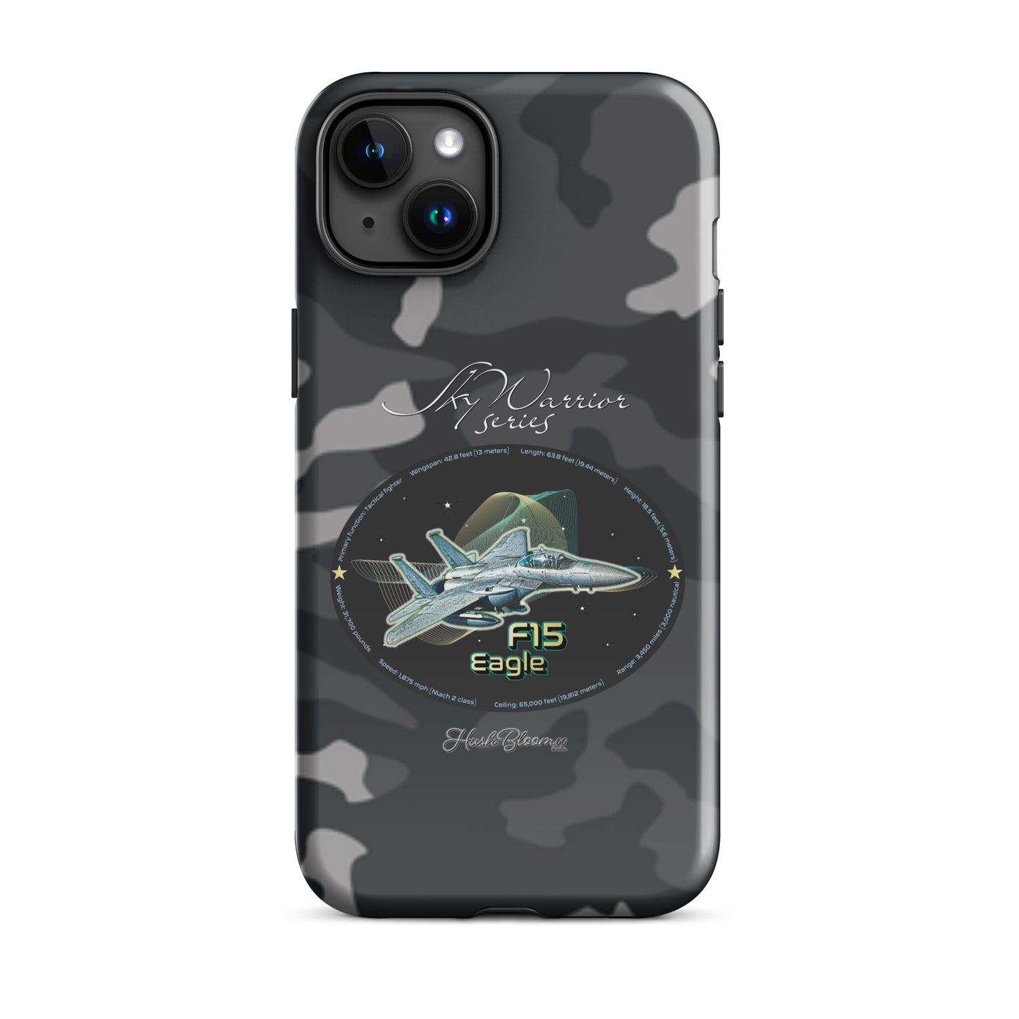 Glossy - F15 Eagle Tough Case for iPhone