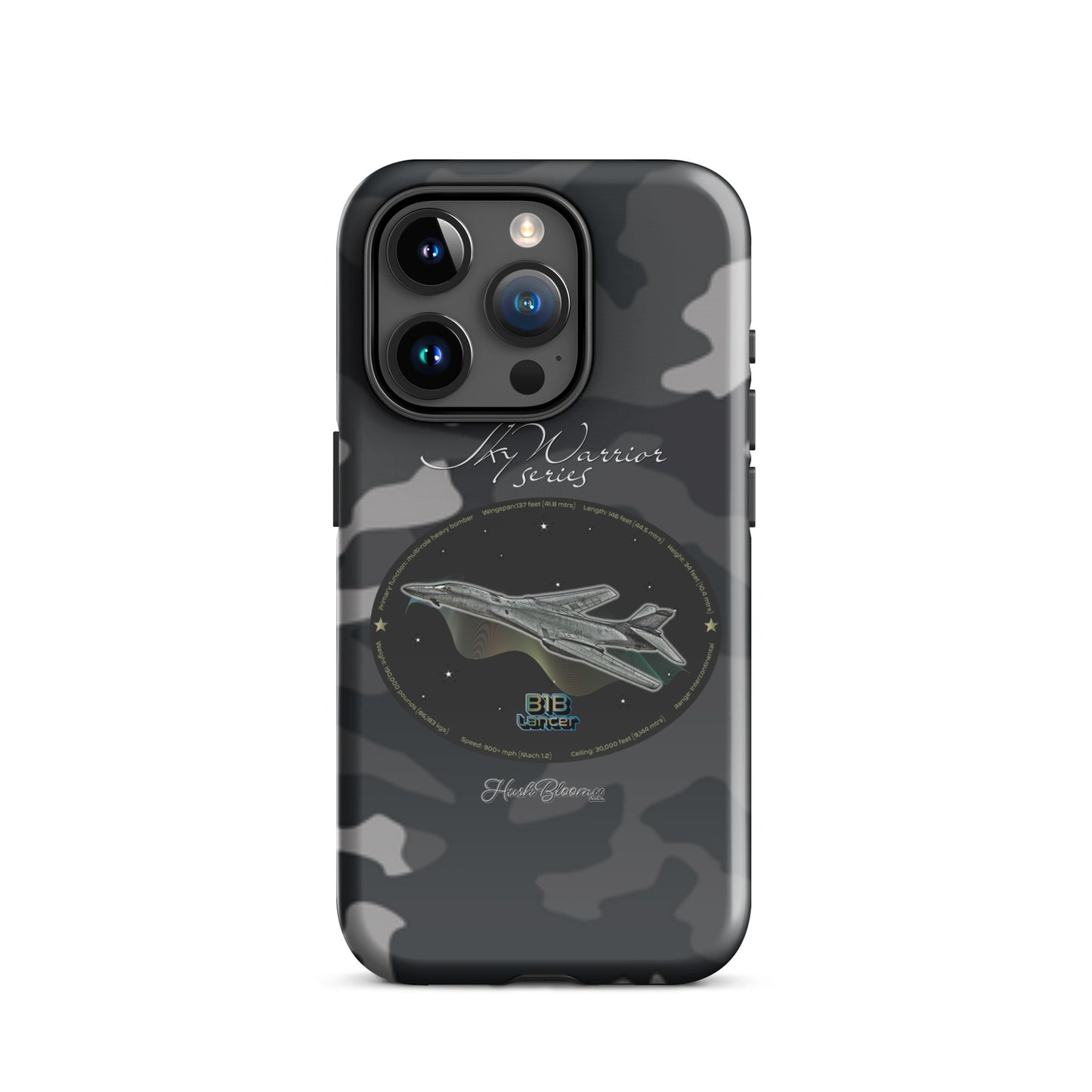 Glossy - B1B Lancer Tough Case for iPhone