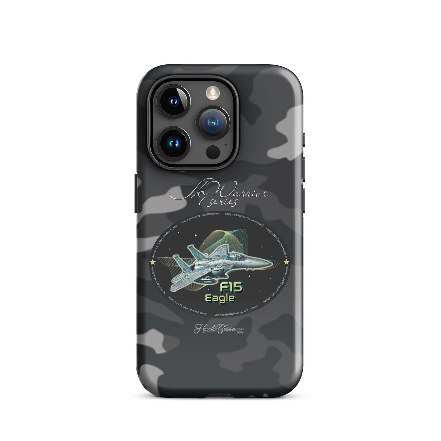 Glossy - F15 Eagle Tough Case for iPhone