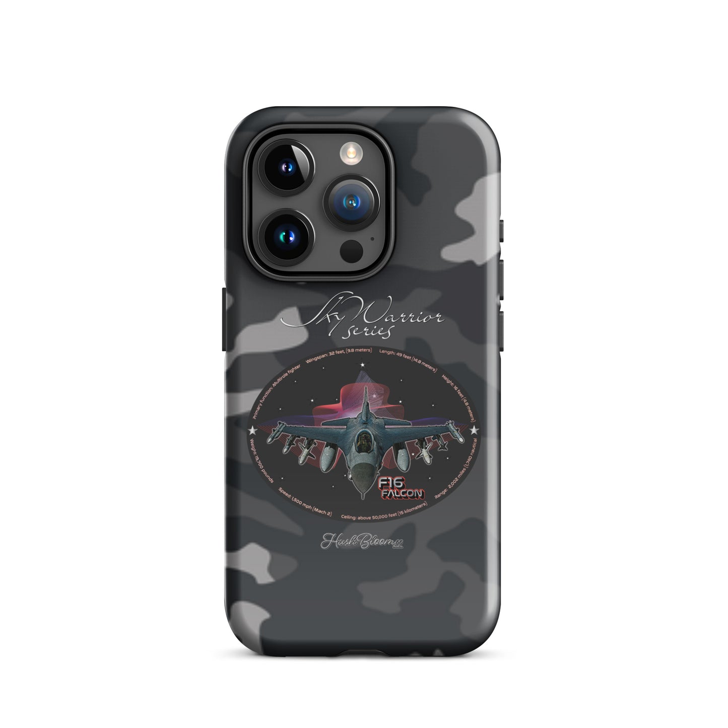 Glossy - F16 Falcon Tough Case for iPhone