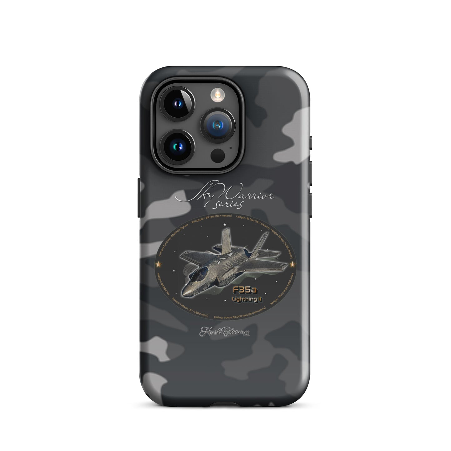 Glossy - F35A Lightning Tough Case for iPhone