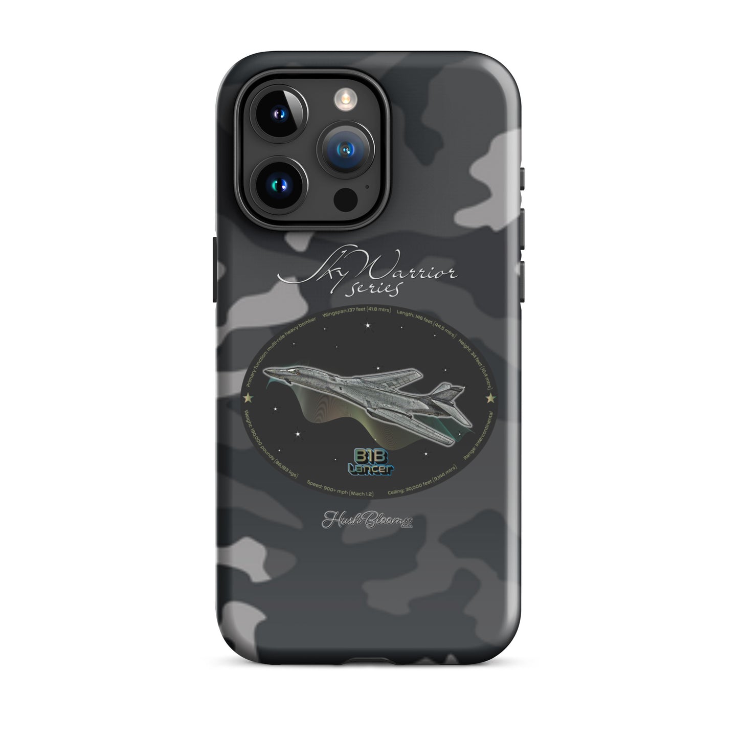 Glossy - B1B Lancer Tough Case for iPhone