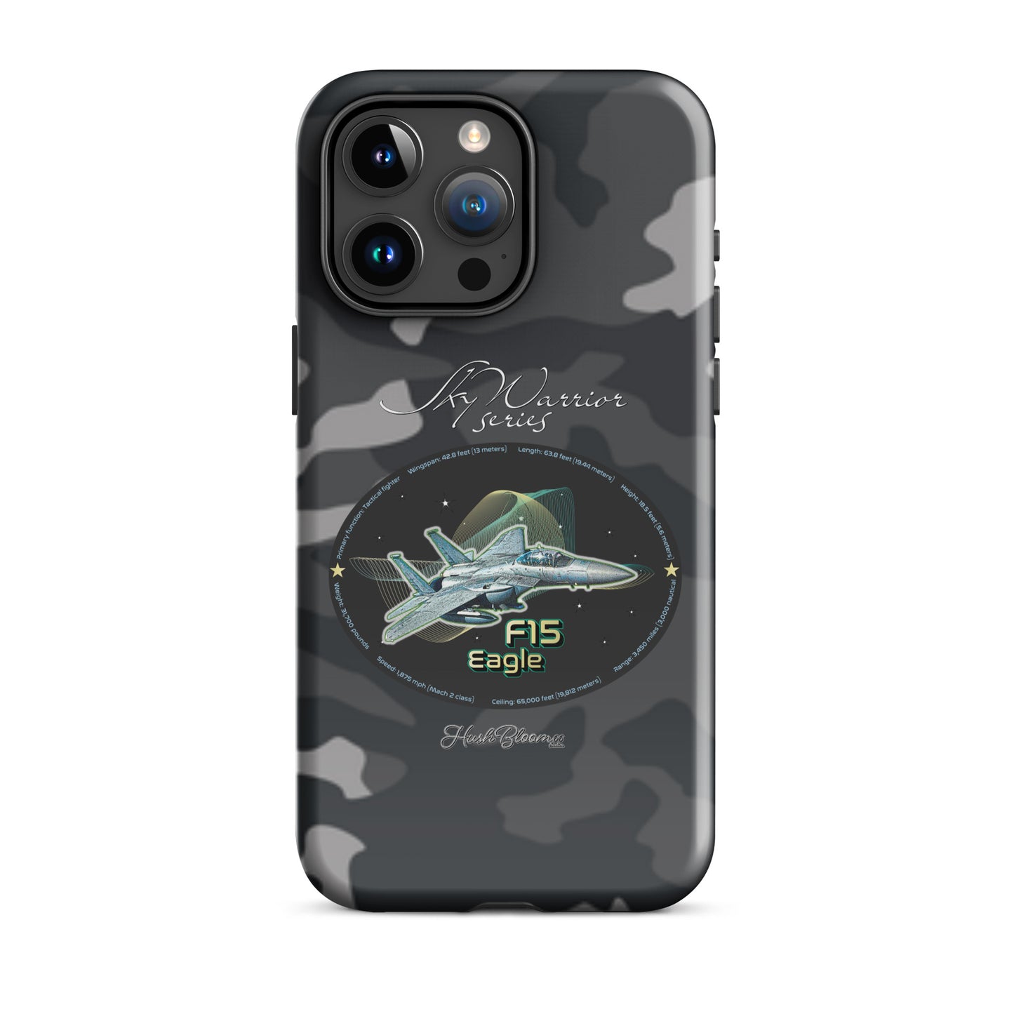 Glossy - F15 Eagle Tough Case for iPhone