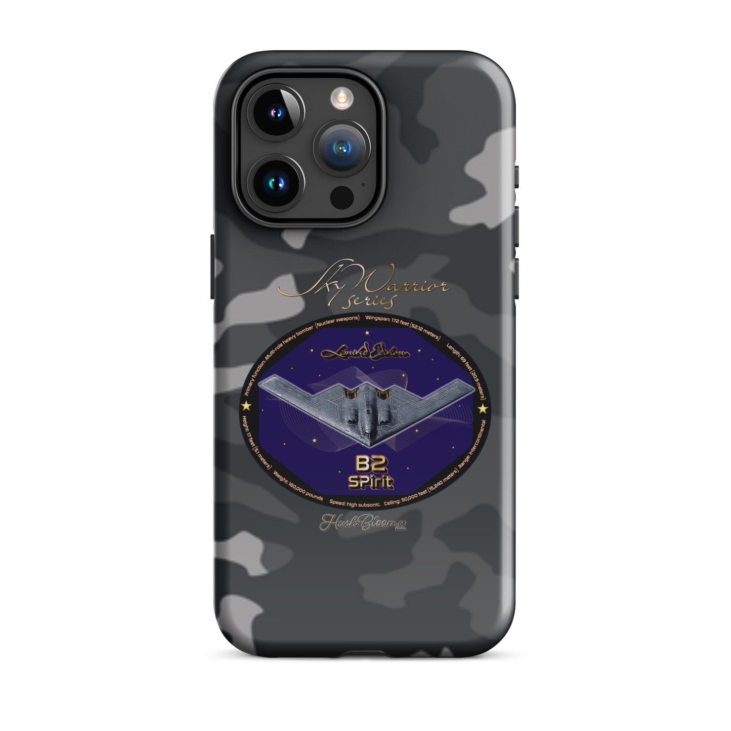 Glossy - B2 Spirit (Limited Edition) Tough Case for iPhone