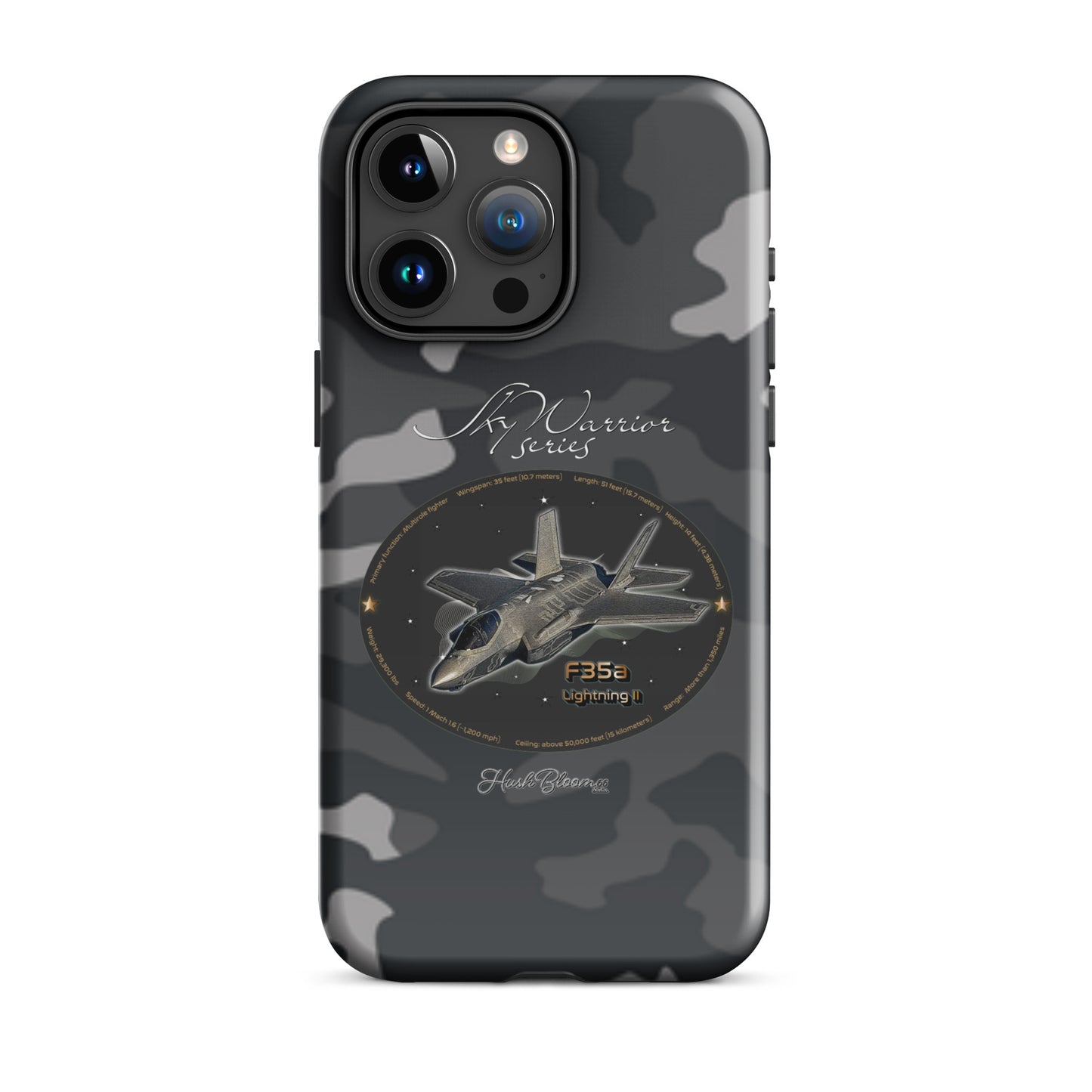 Glossy - F35A Lightning Tough Case for iPhone