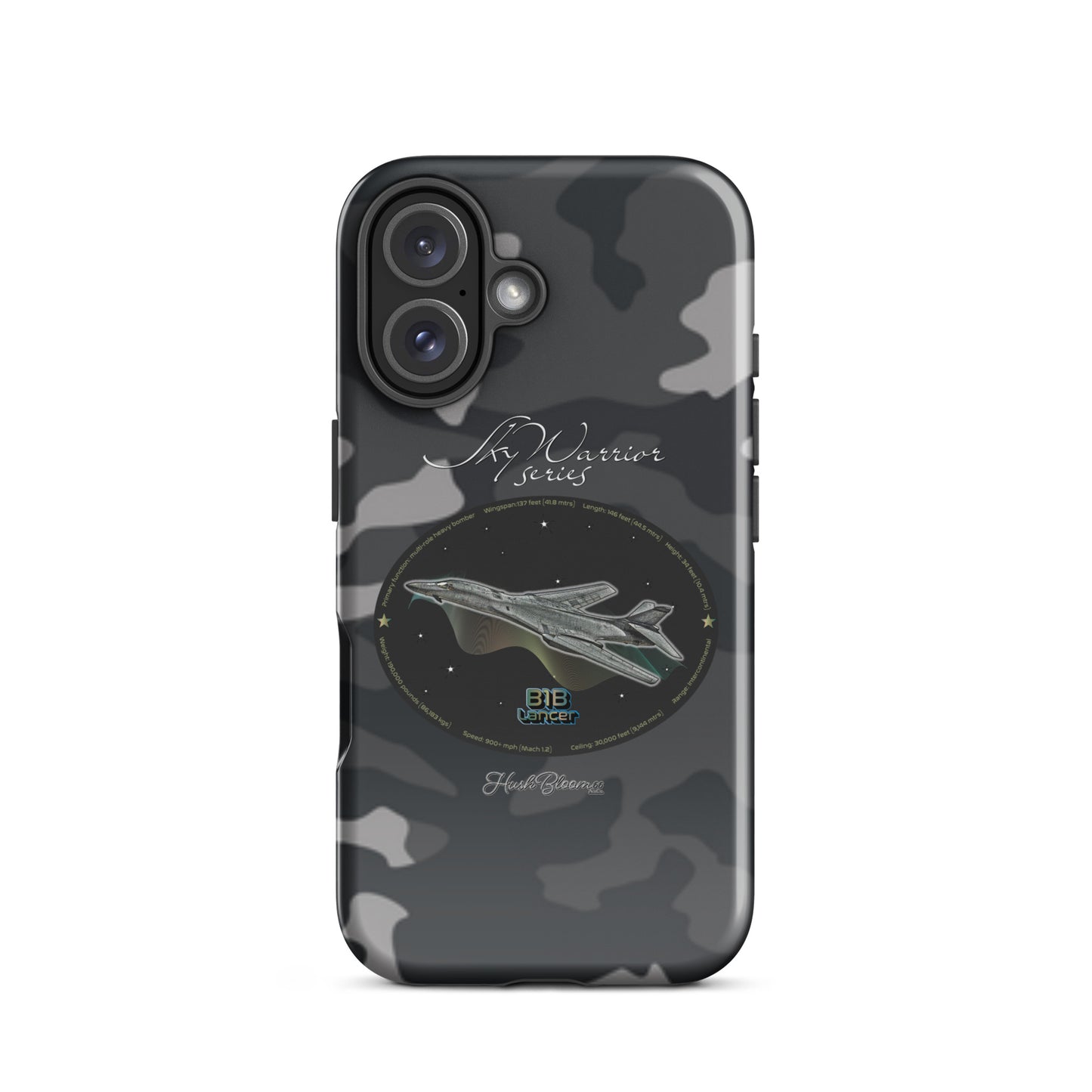 Glossy - B1B Lancer Tough Case for iPhone