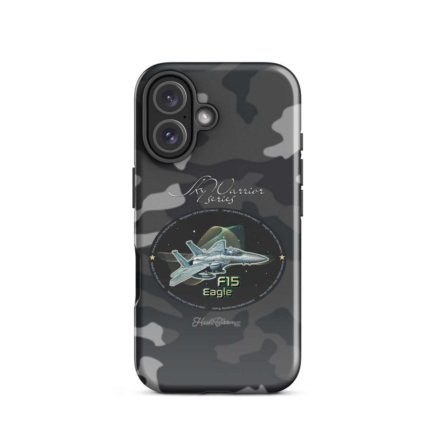 Glossy - F15 Eagle Tough Case for iPhone