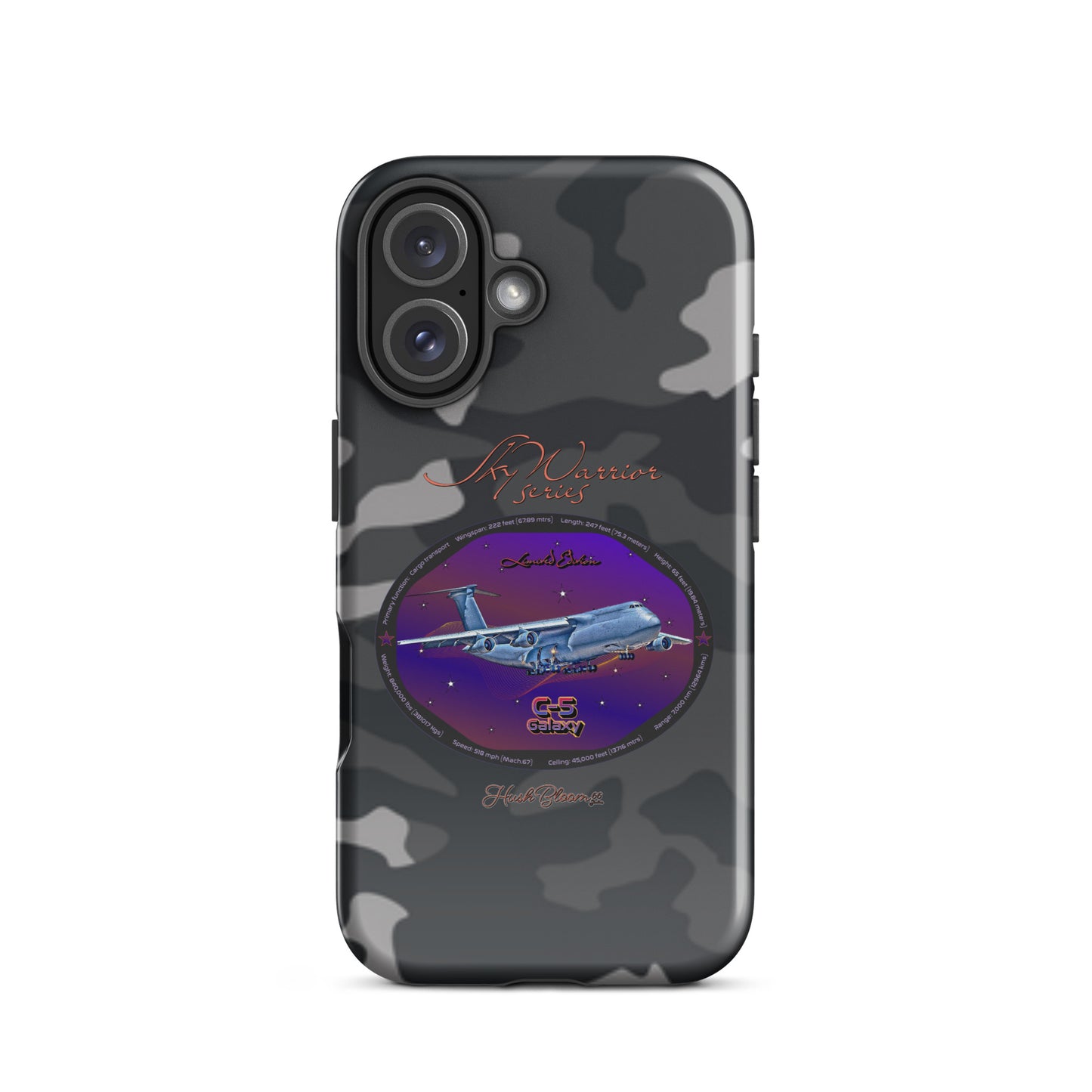 Glossy - C5 Galaxy (Limited Edition) Tough Case for iPhone