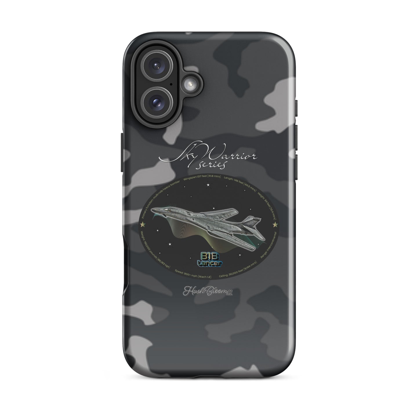 Glossy - B1B Lancer Tough Case for iPhone