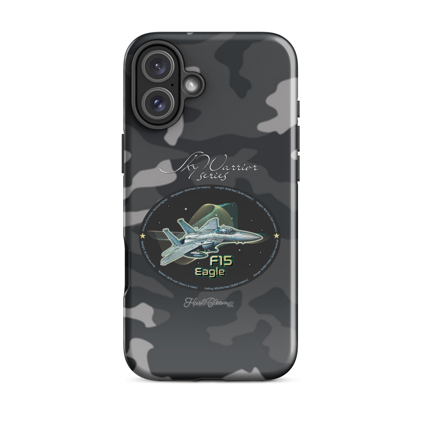 Glossy - F15 Eagle Tough Case for iPhone