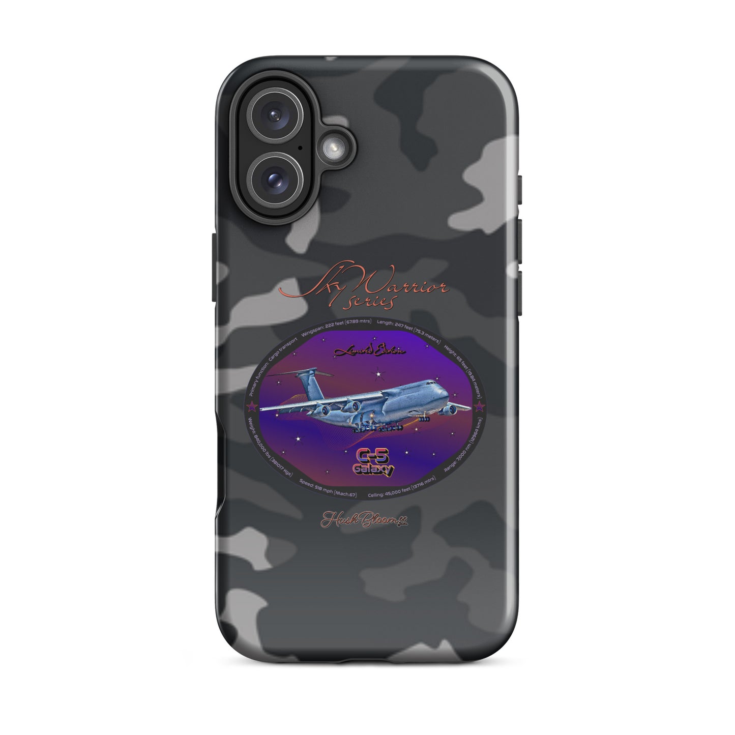 Glossy - C5 Galaxy (Limited Edition) Tough Case for iPhone