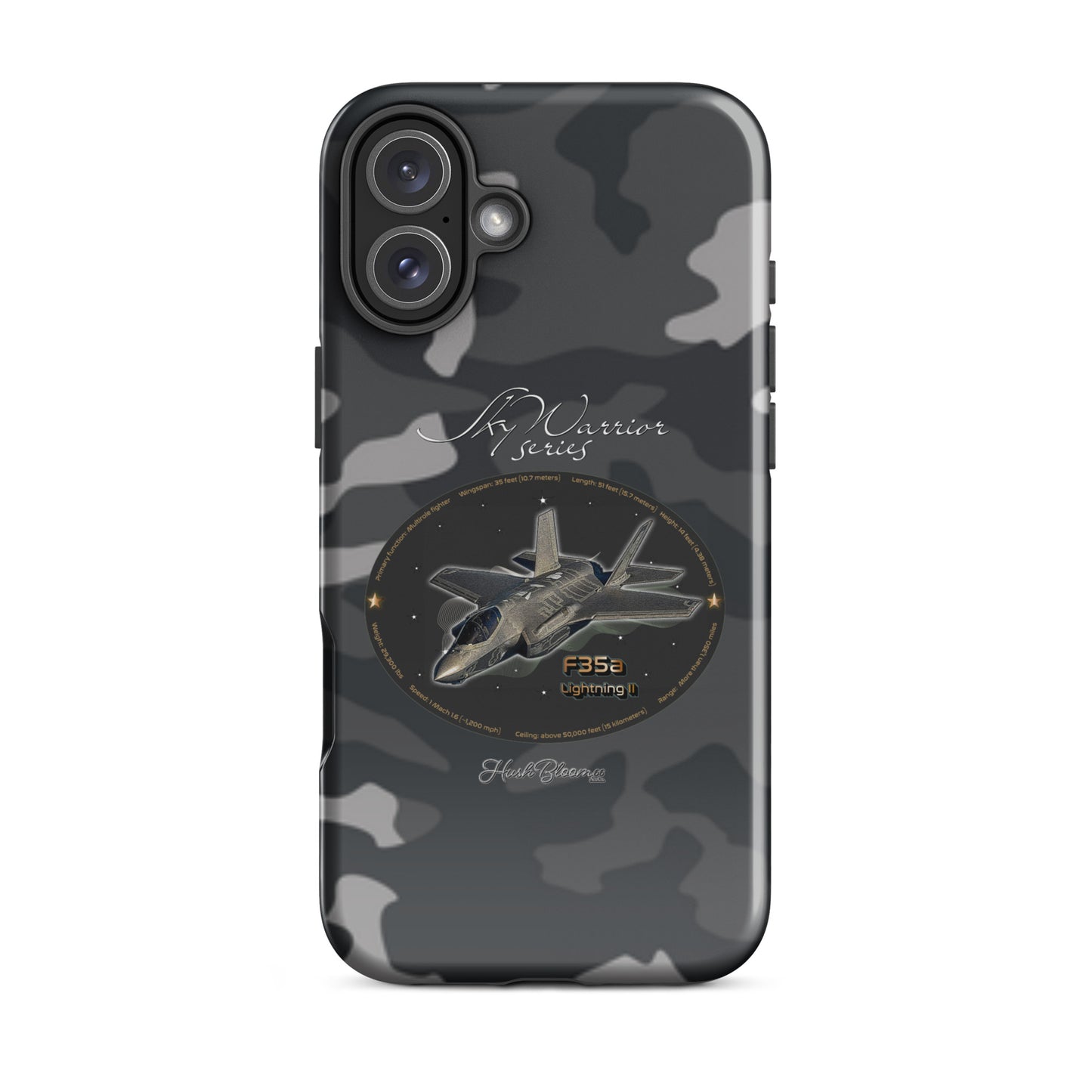 Glossy - F35A Lightning Tough Case for iPhone