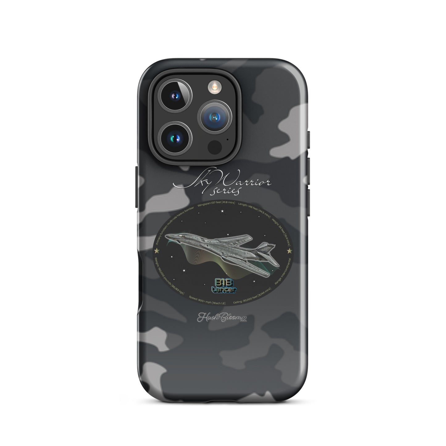 Glossy - B1B Lancer Tough Case for iPhone