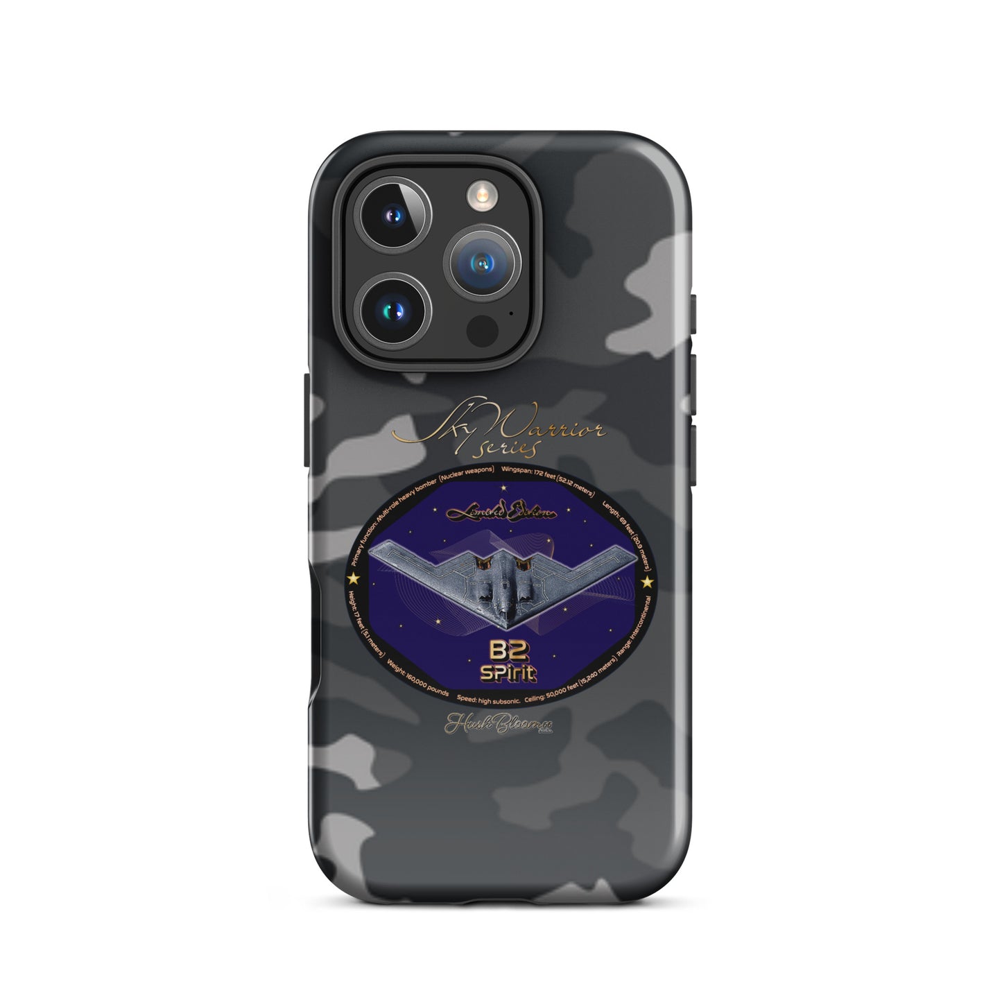 Glossy - B2 Spirit (Limited Edition) Tough Case for iPhone