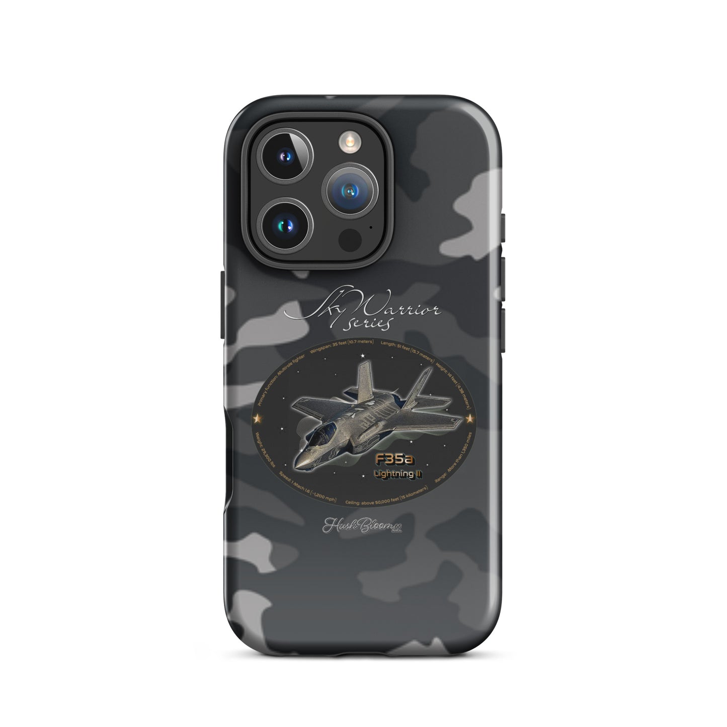 Glossy - F35A Lightning Tough Case for iPhone