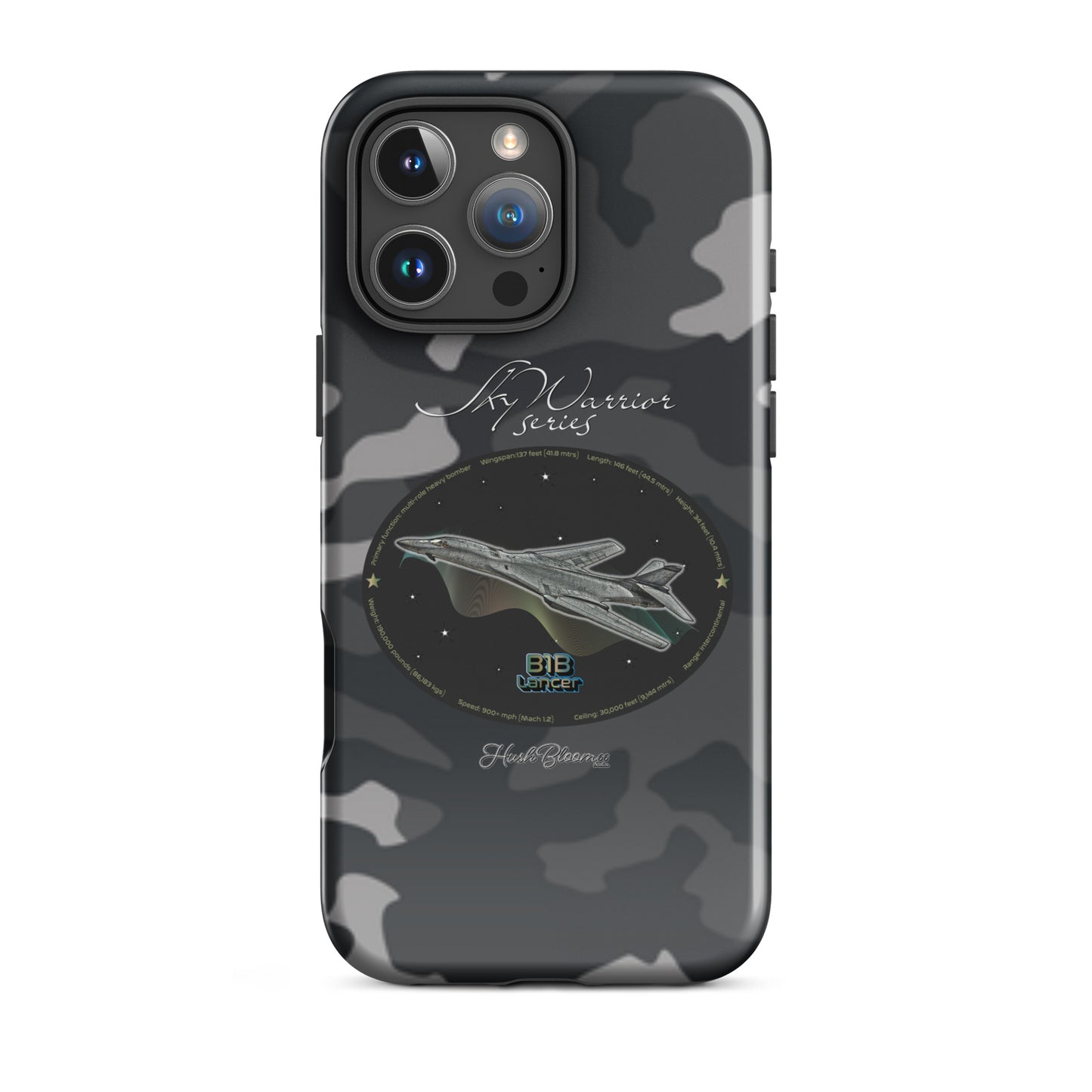 Glossy - B1B Lancer Tough Case for iPhone
