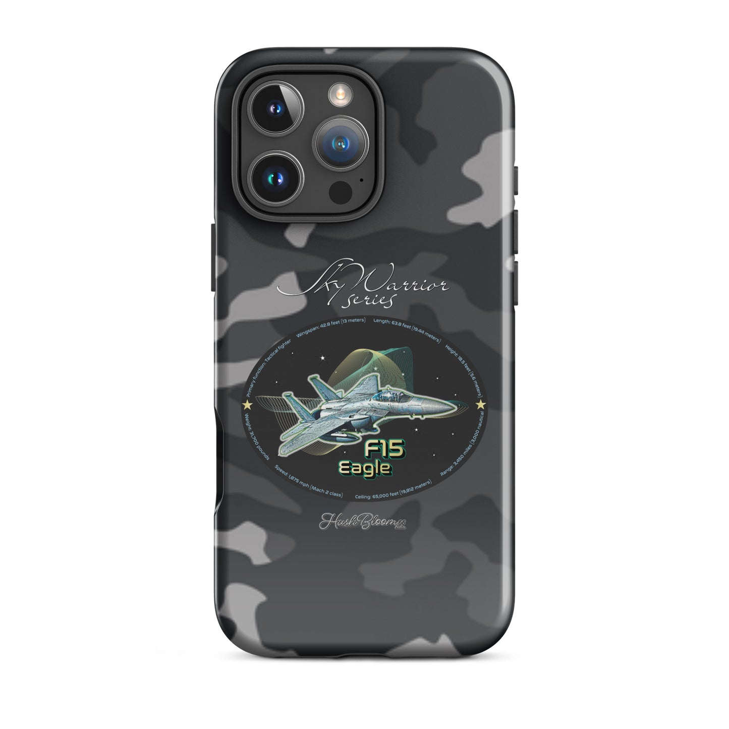Glossy - F15 Eagle Tough Case for iPhone