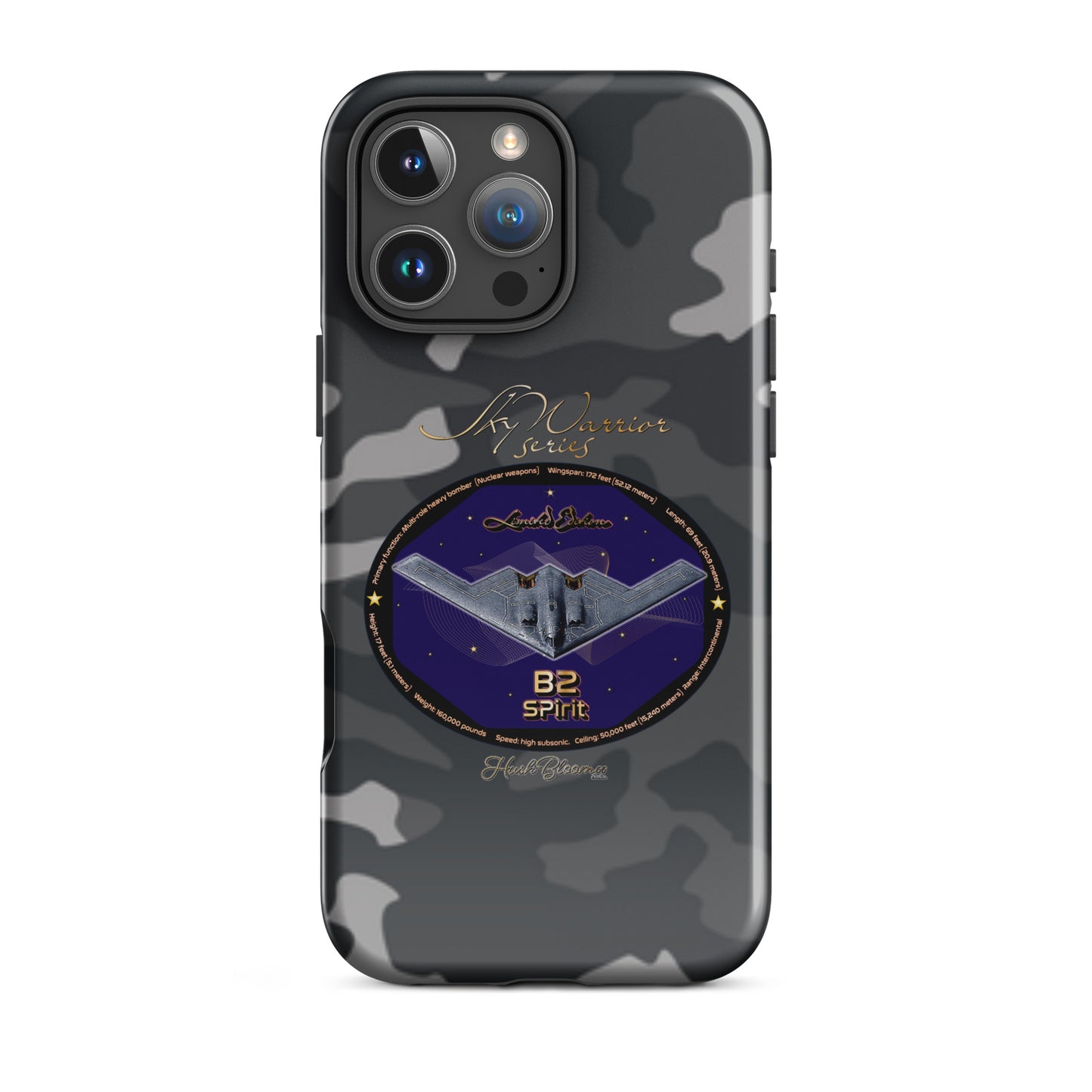 Glossy - B2 Spirit (Limited Edition) Tough Case for iPhone