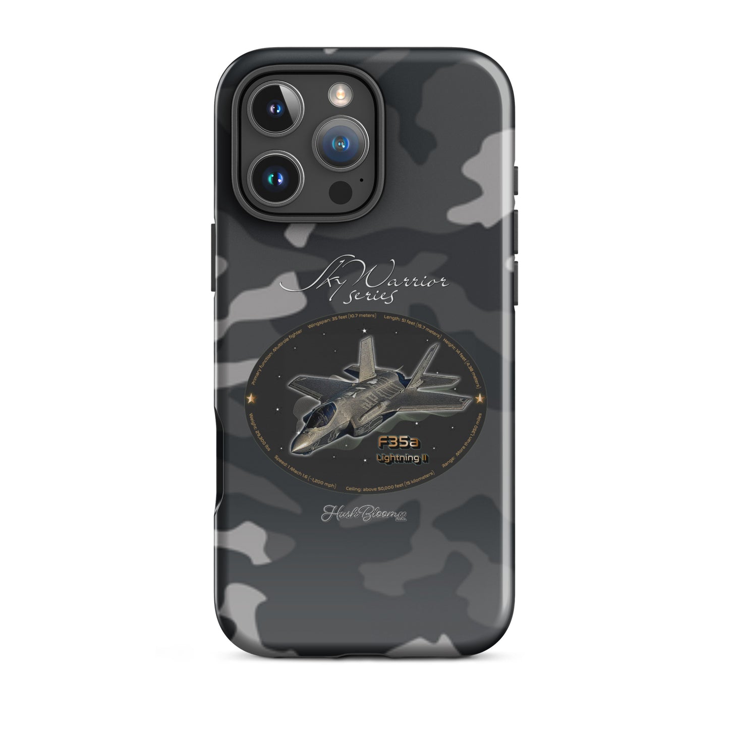 Glossy - F35A Lightning Tough Case for iPhone