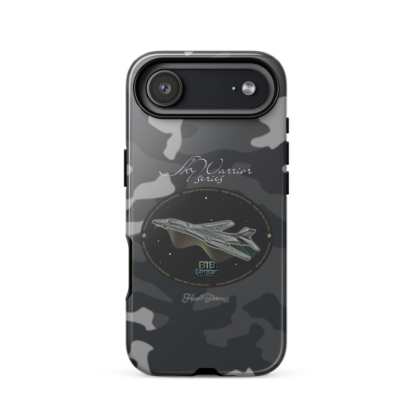 Glossy - B1B Lancer Tough Case for iPhone