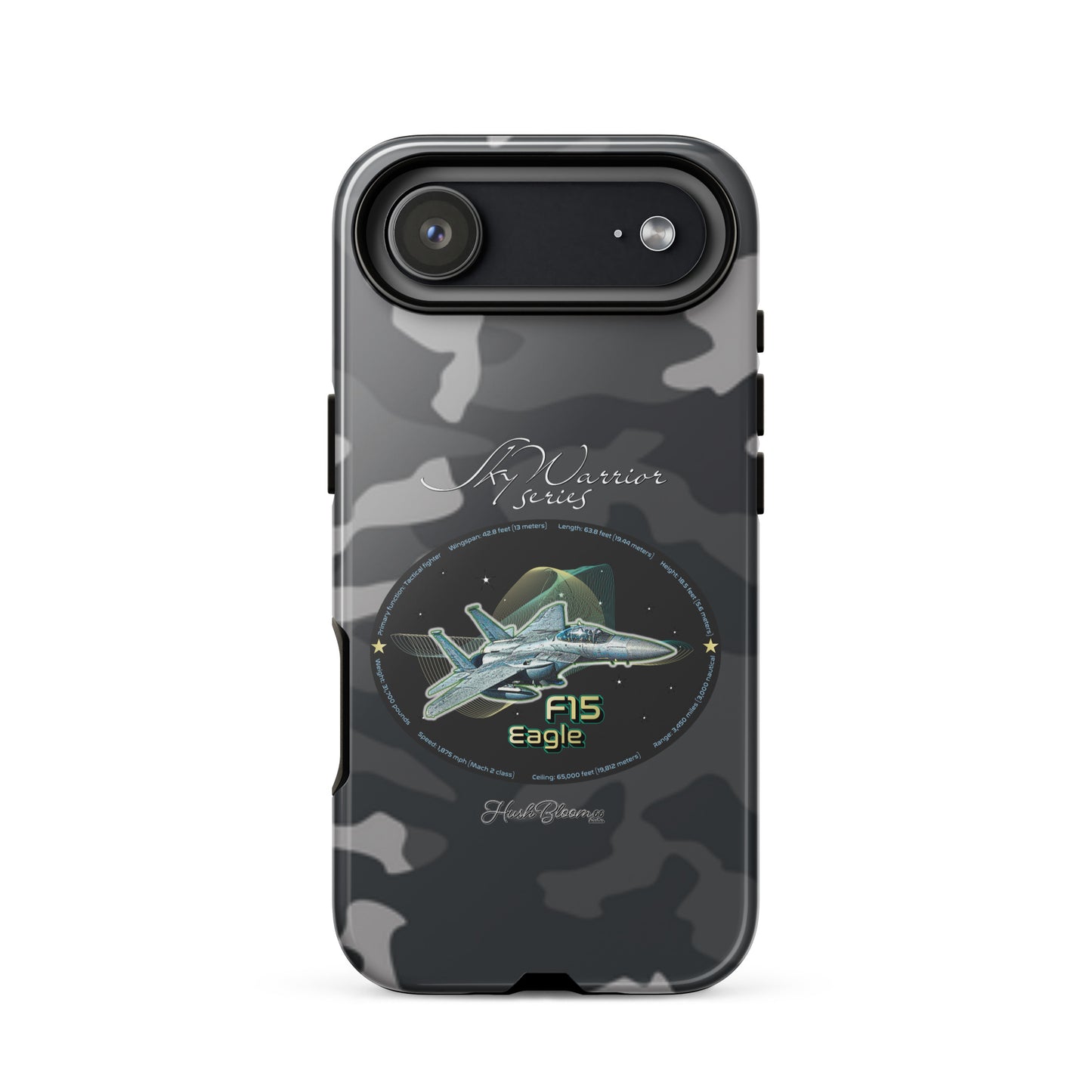 Glossy - F15 Eagle Tough Case for iPhone