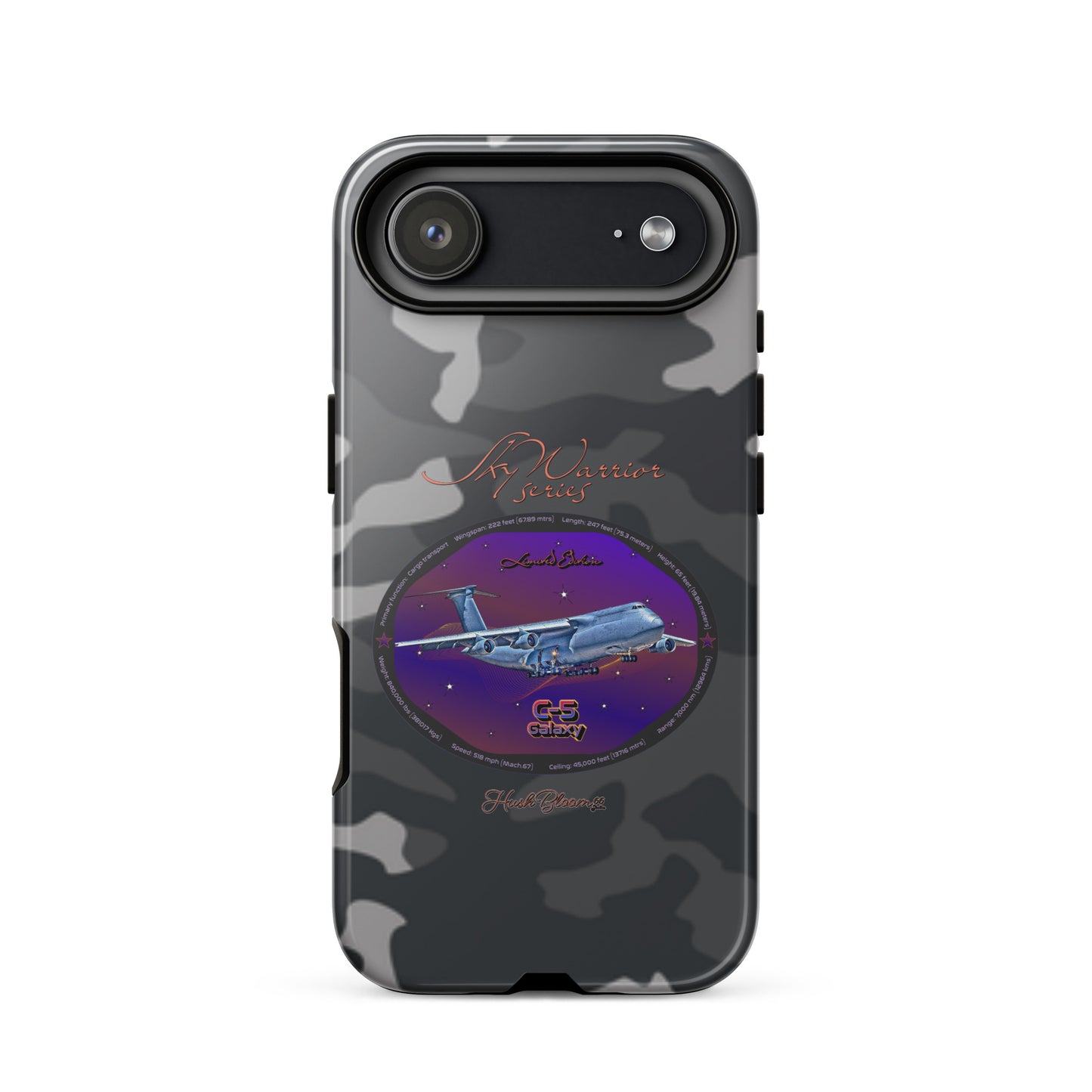 Glossy - C5 Galaxy (Limited Edition) Tough Case for iPhone
