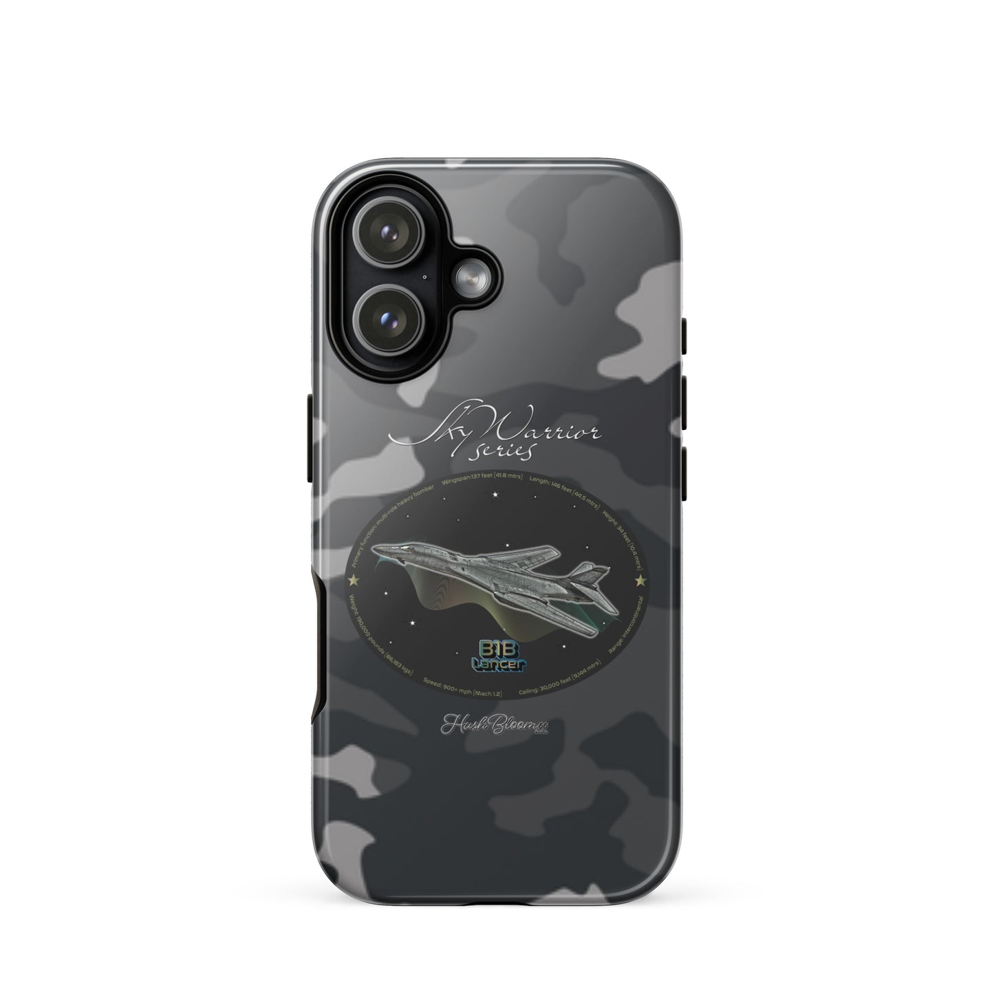 Glossy - B1B Lancer Tough Case for iPhone