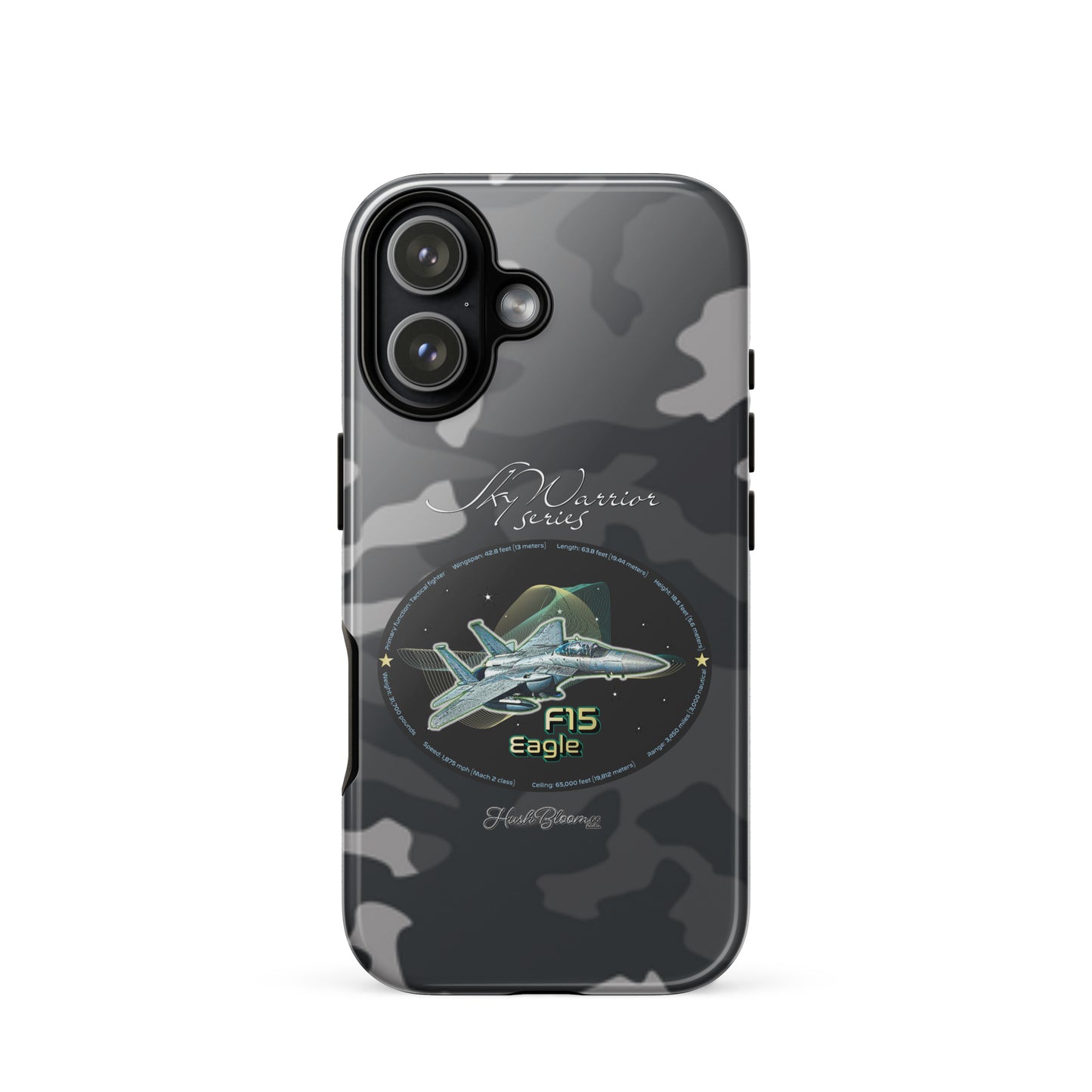 Glossy - F15 Eagle Tough Case for iPhone