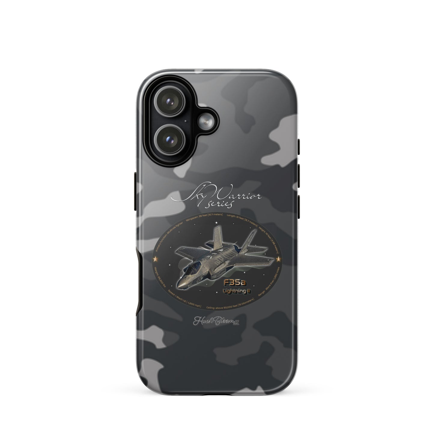 Glossy - F35A Lightning Tough Case for iPhone