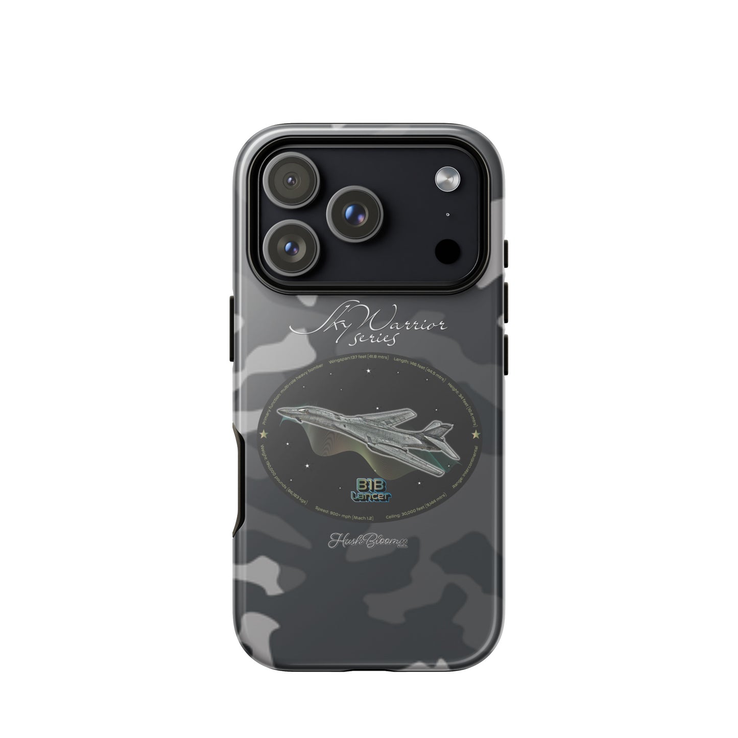 Glossy - B1B Lancer Tough Case for iPhone