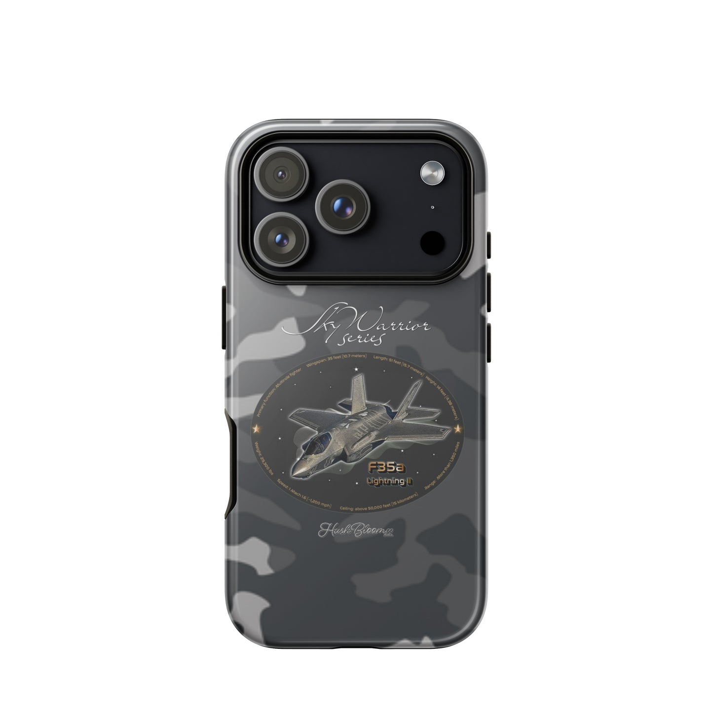 Glossy - F35A Lightning Tough Case for iPhone