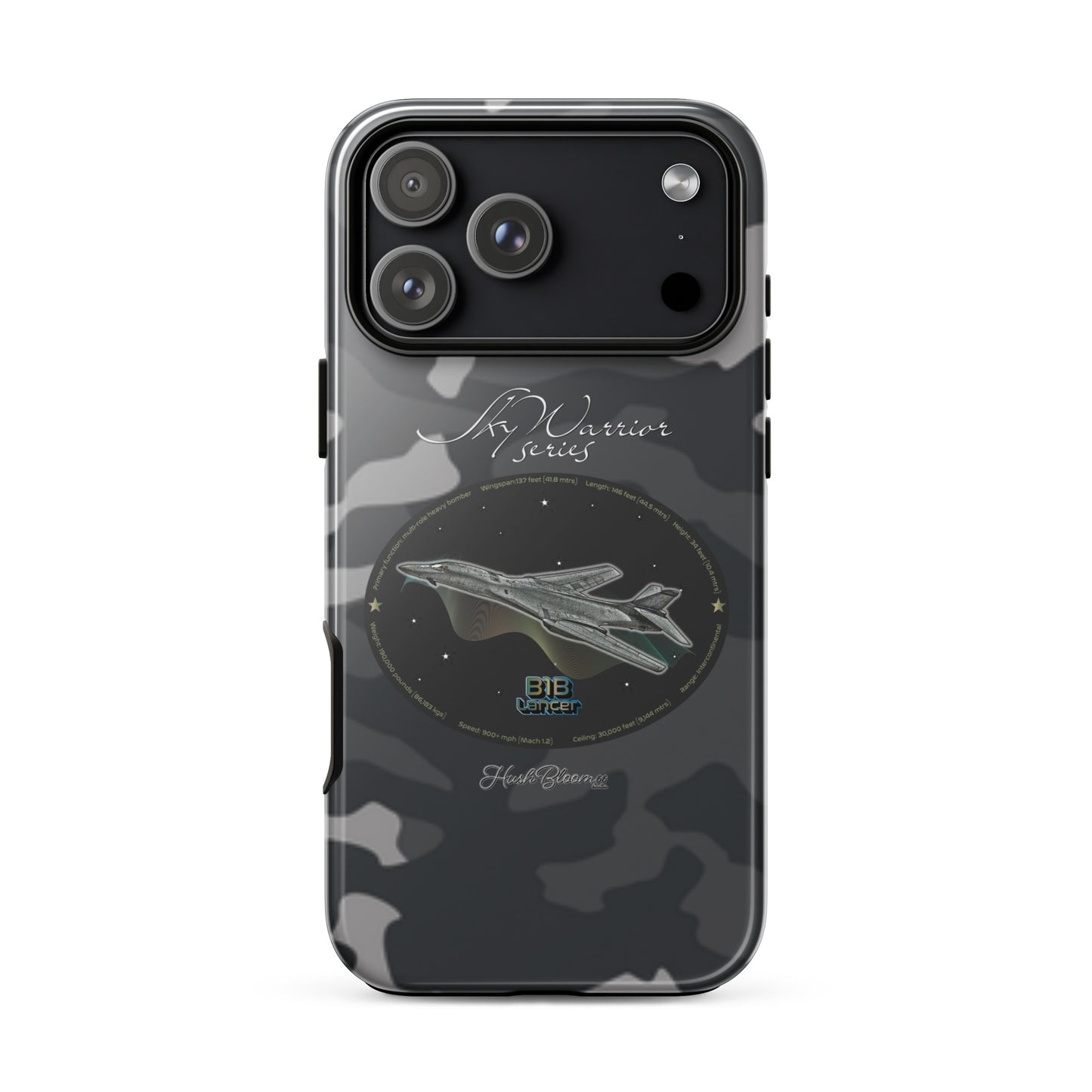 Glossy - B1B Lancer Tough Case for iPhone