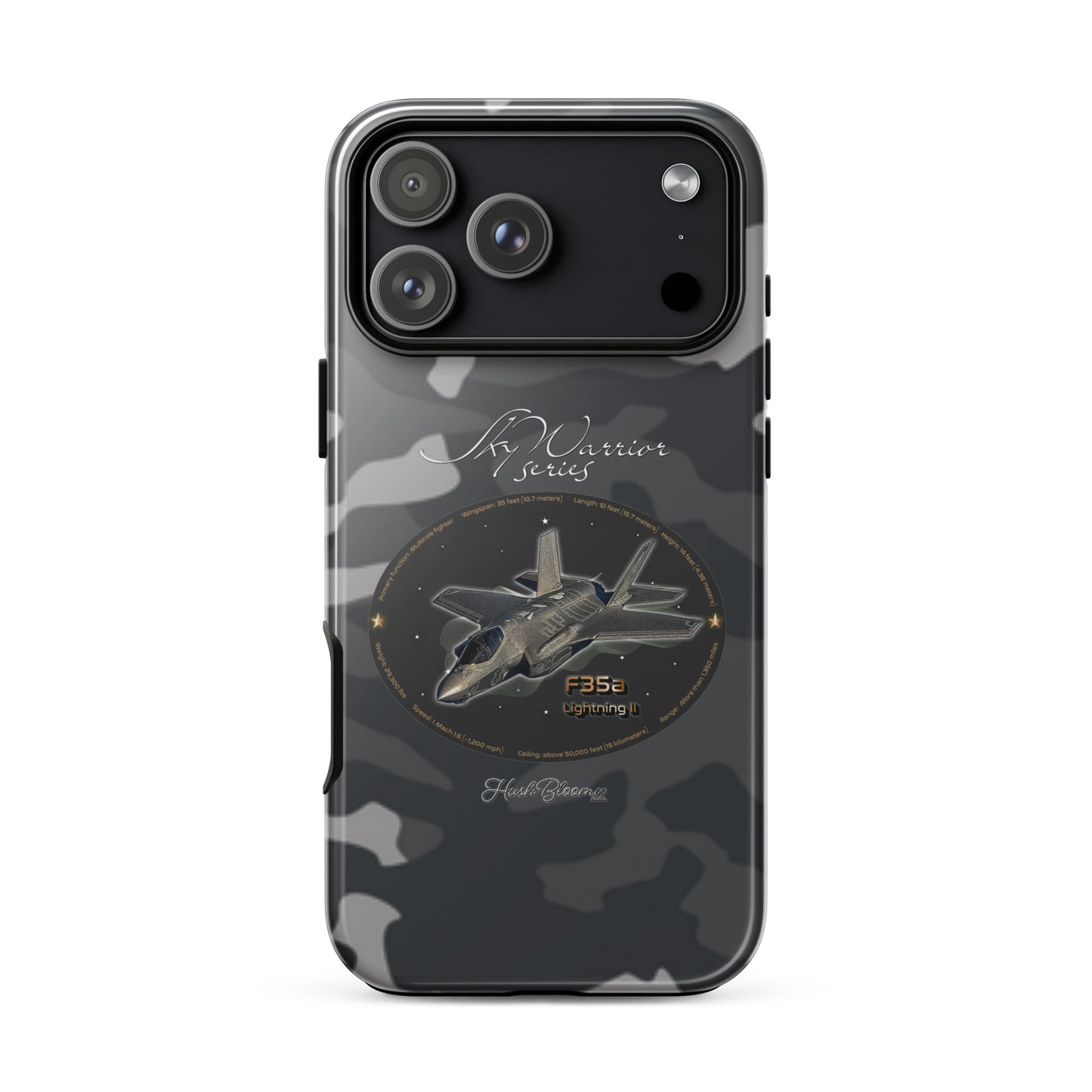 Glossy - F35A Lightning Tough Case for iPhone