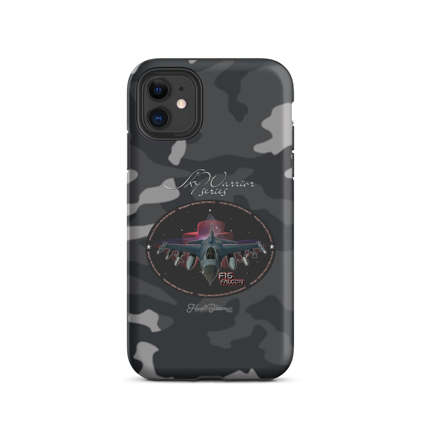 Matte - F16 Falcon Tough Case for iPhone