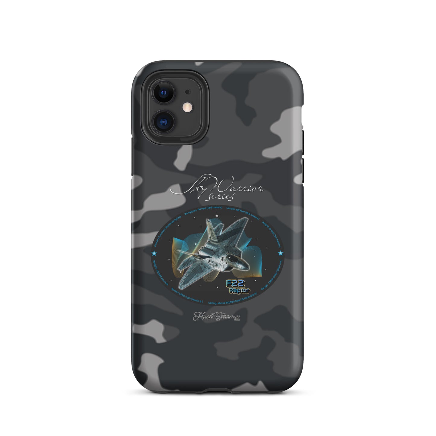 Matte - F22 Raptor Tough Case for iPhone