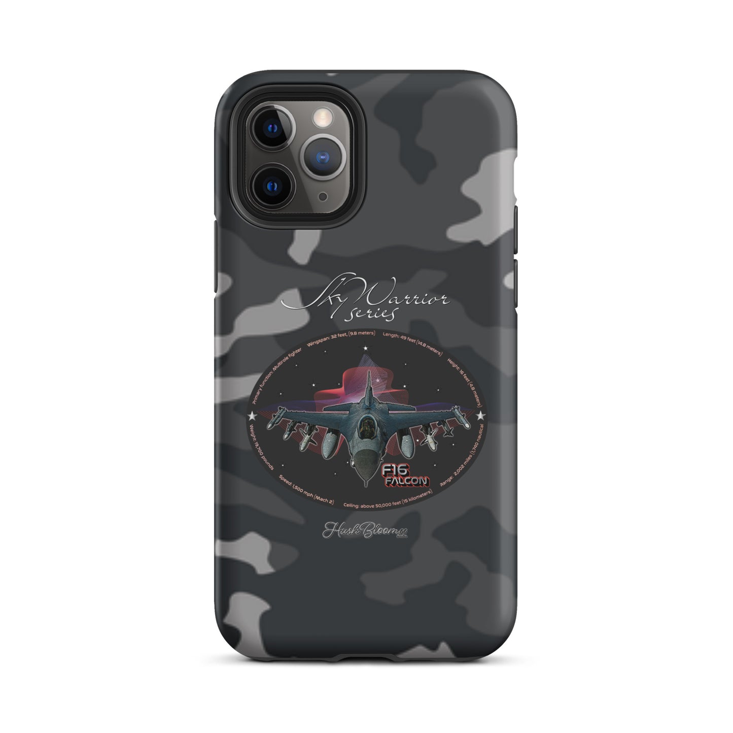 Matte - F16 Falcon Tough Case for iPhone